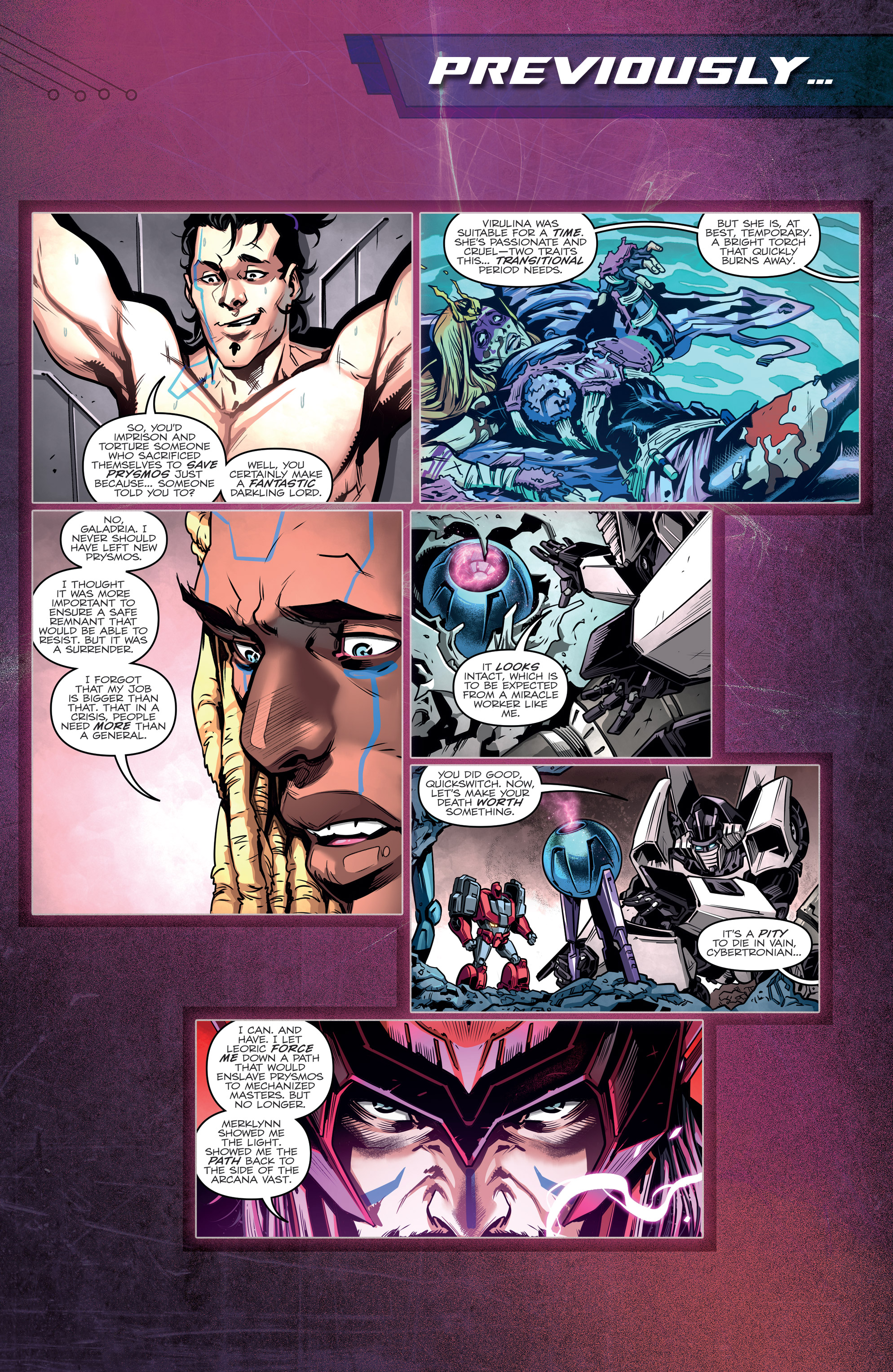 Transformers Vs The Visionaries (2018): Chapter 5 - Page 3