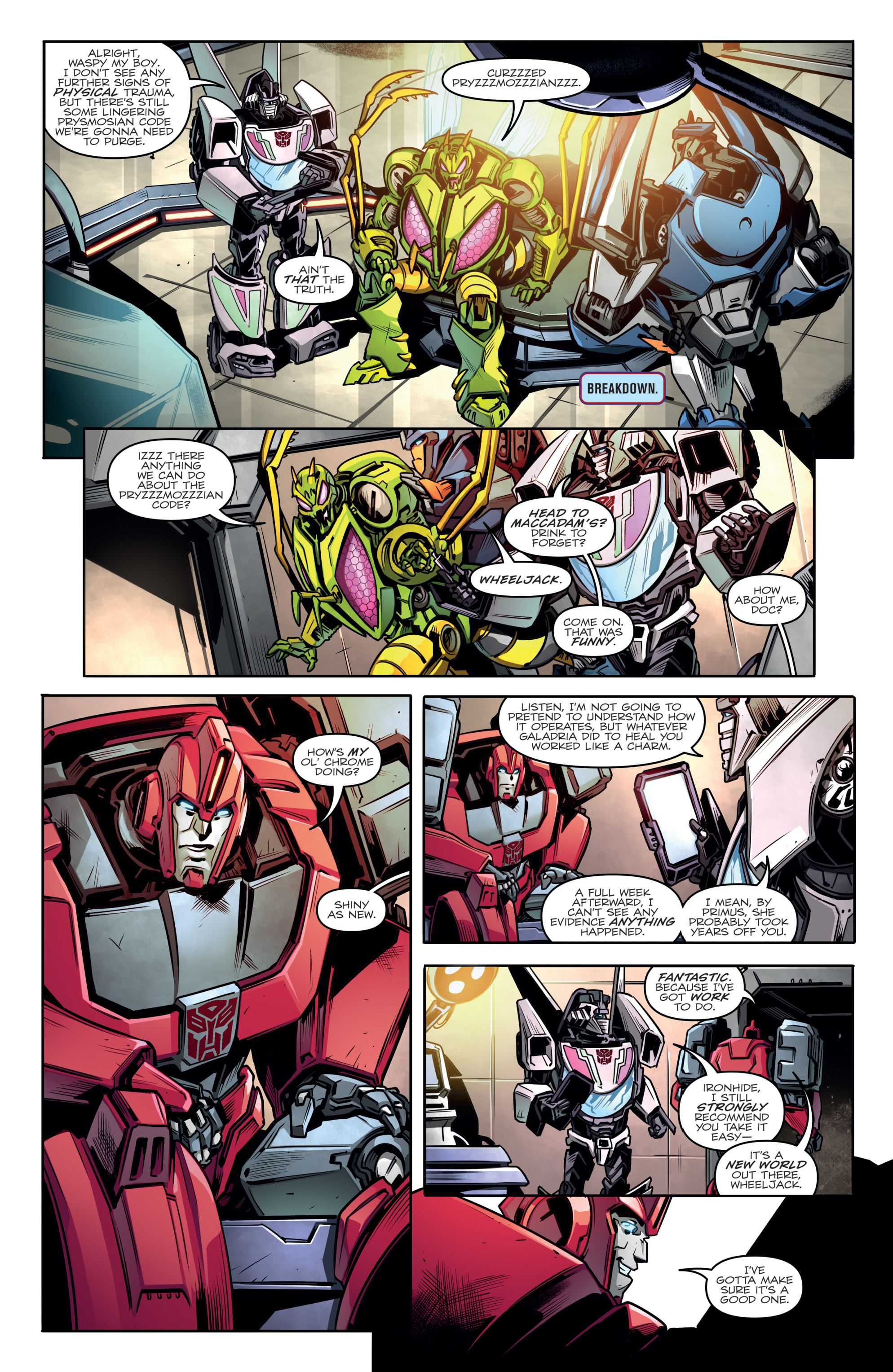 Transformers Vs The Visionaries (2018) issue 5 - Page 21