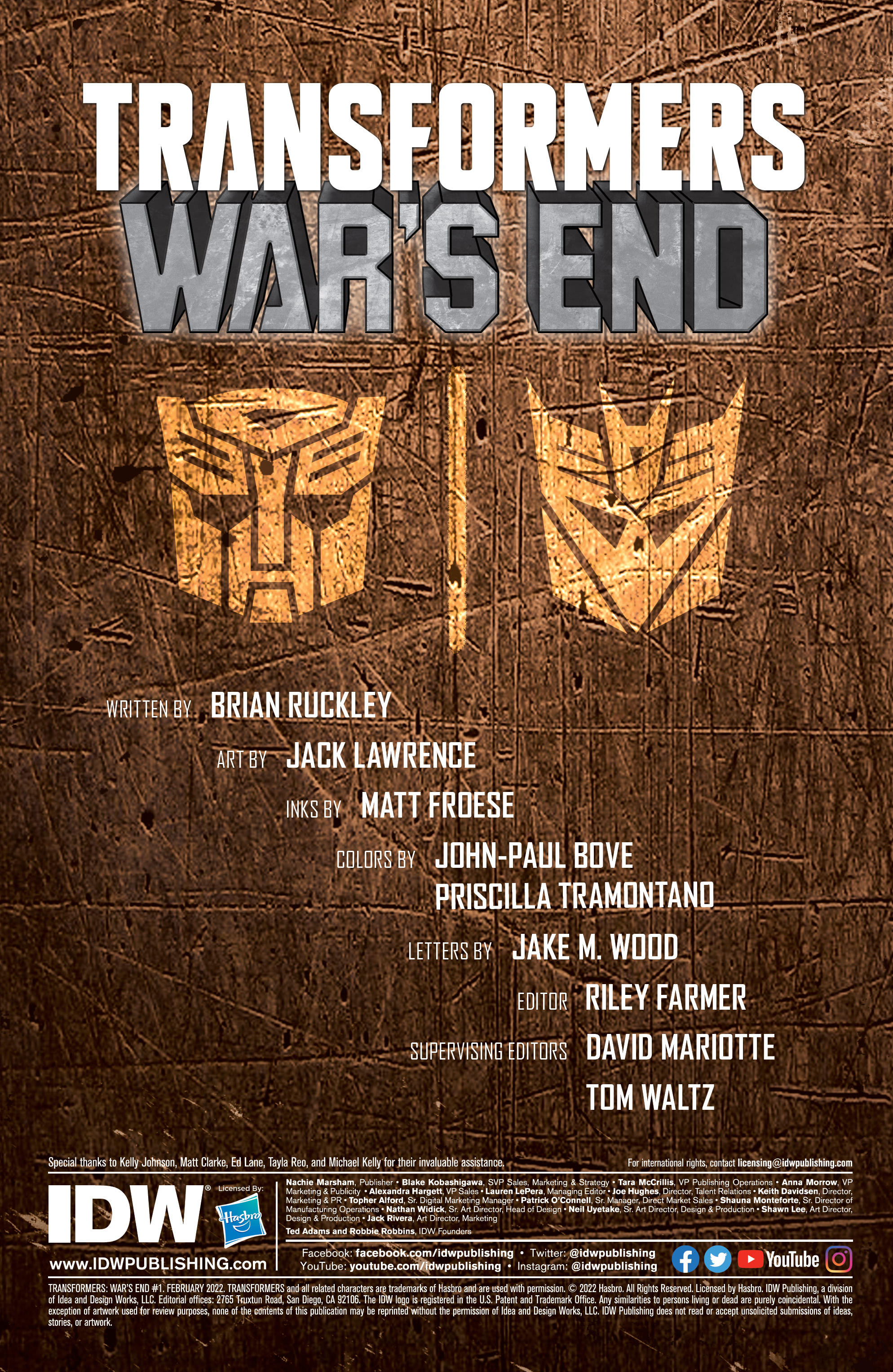 Transformers: War's End (2022-): Chapter 1 - Page 2