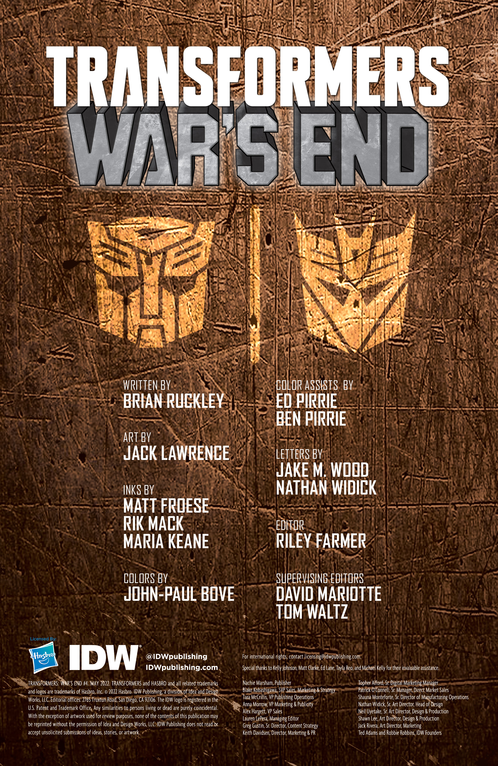 Transformers: War's End (2022-): Chapter 4 - Page 2