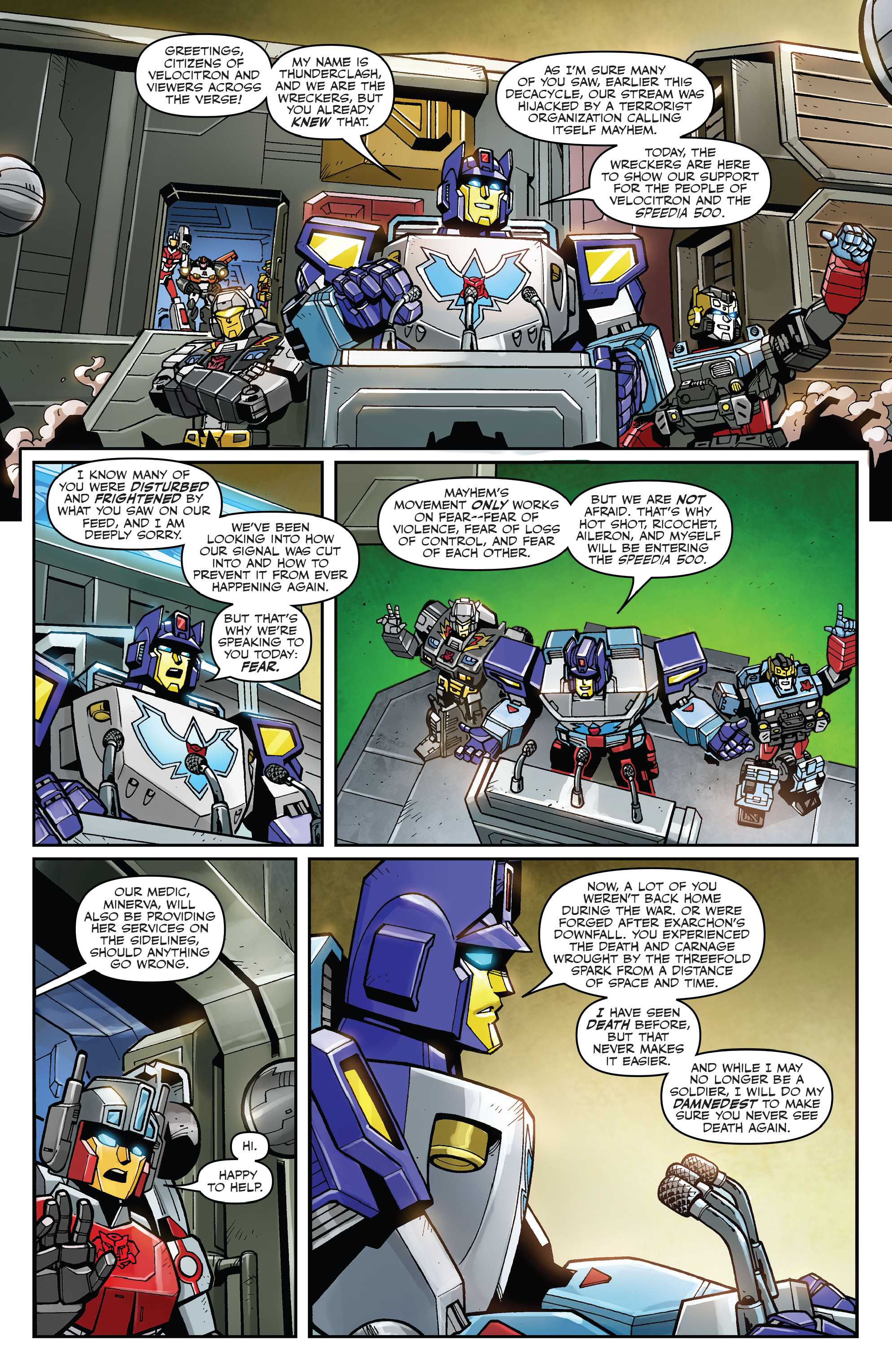 Transformers: Wreckers—Tread & Circuits (2021-) issue 1 - Page 15