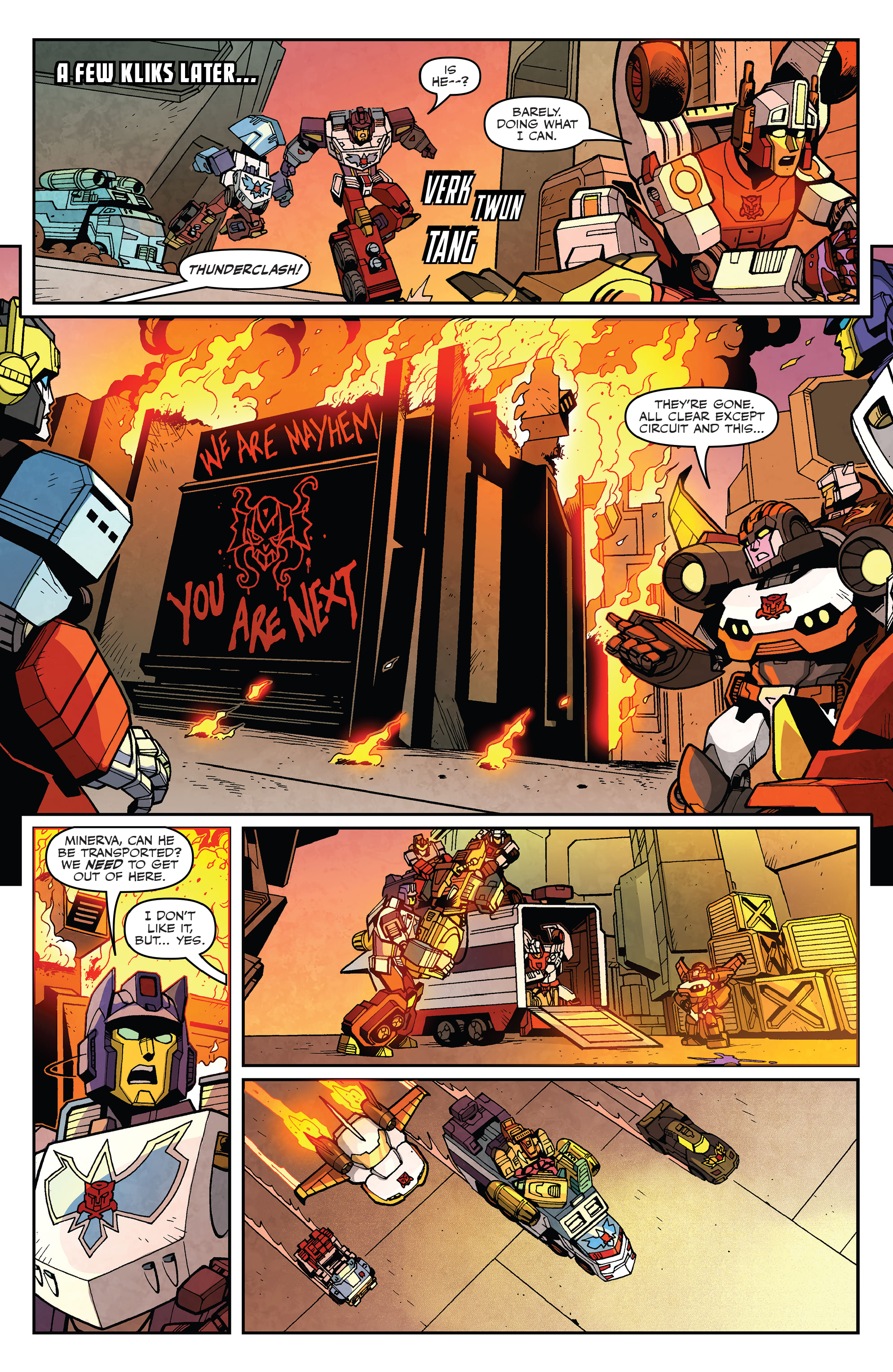 Transformers: Wreckers—Tread & Circuits (2021-) issue 2 - Page 20