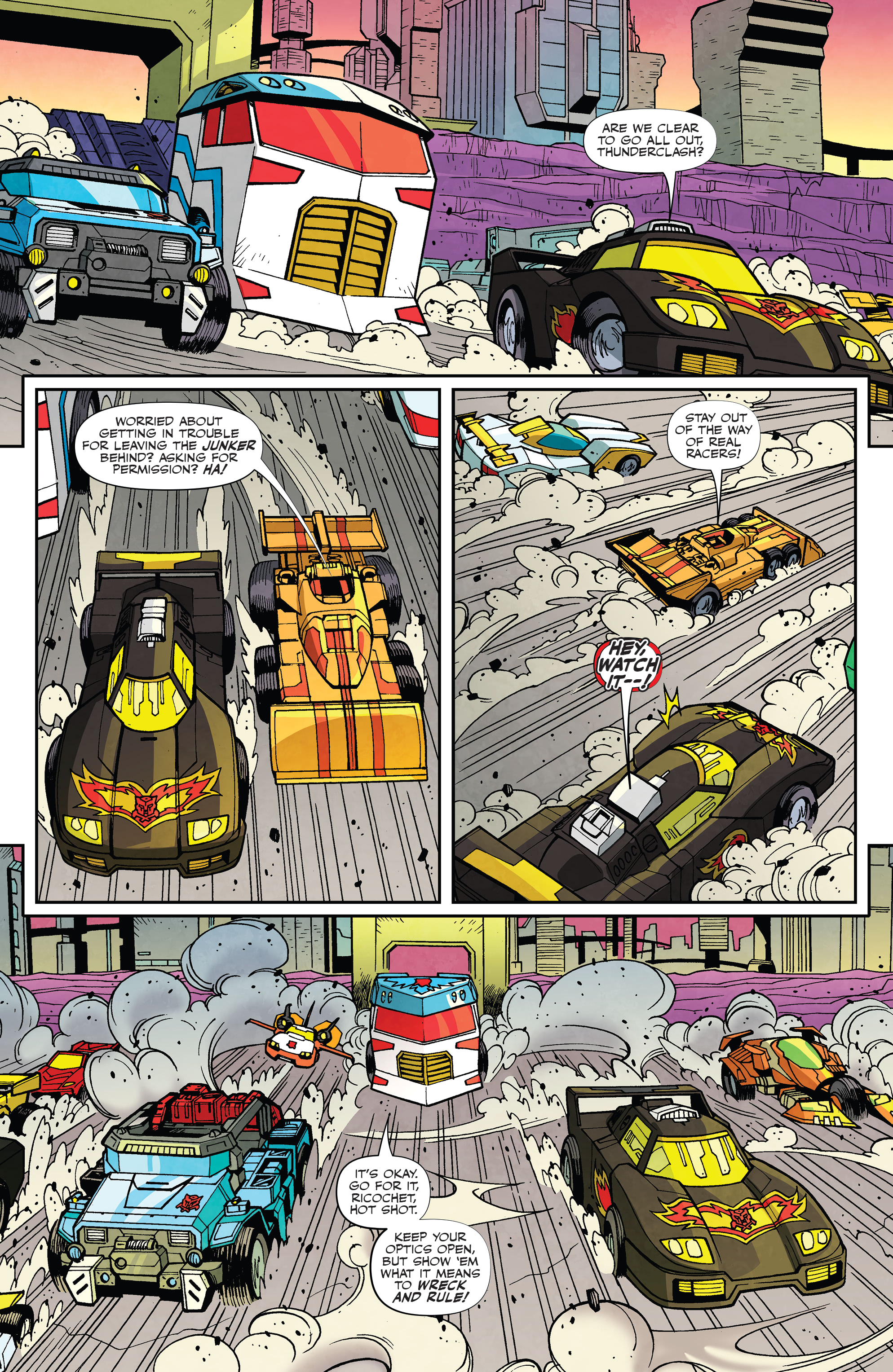 Transformers: Wreckers—Tread & Circuits (2021-): Chapter 3 - Page 5