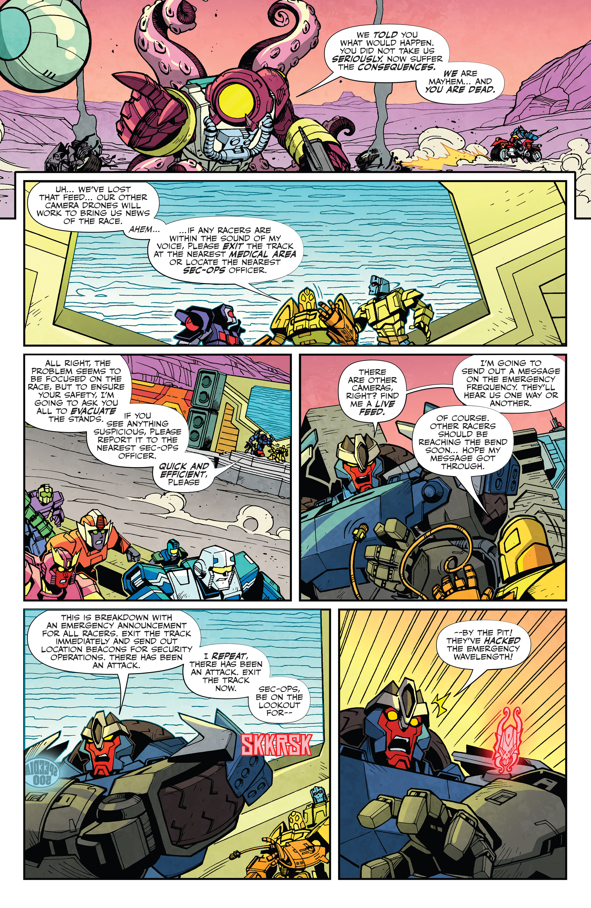 Transformers: Wreckers—Tread & Circuits (2021-) issue 3 - Page 9