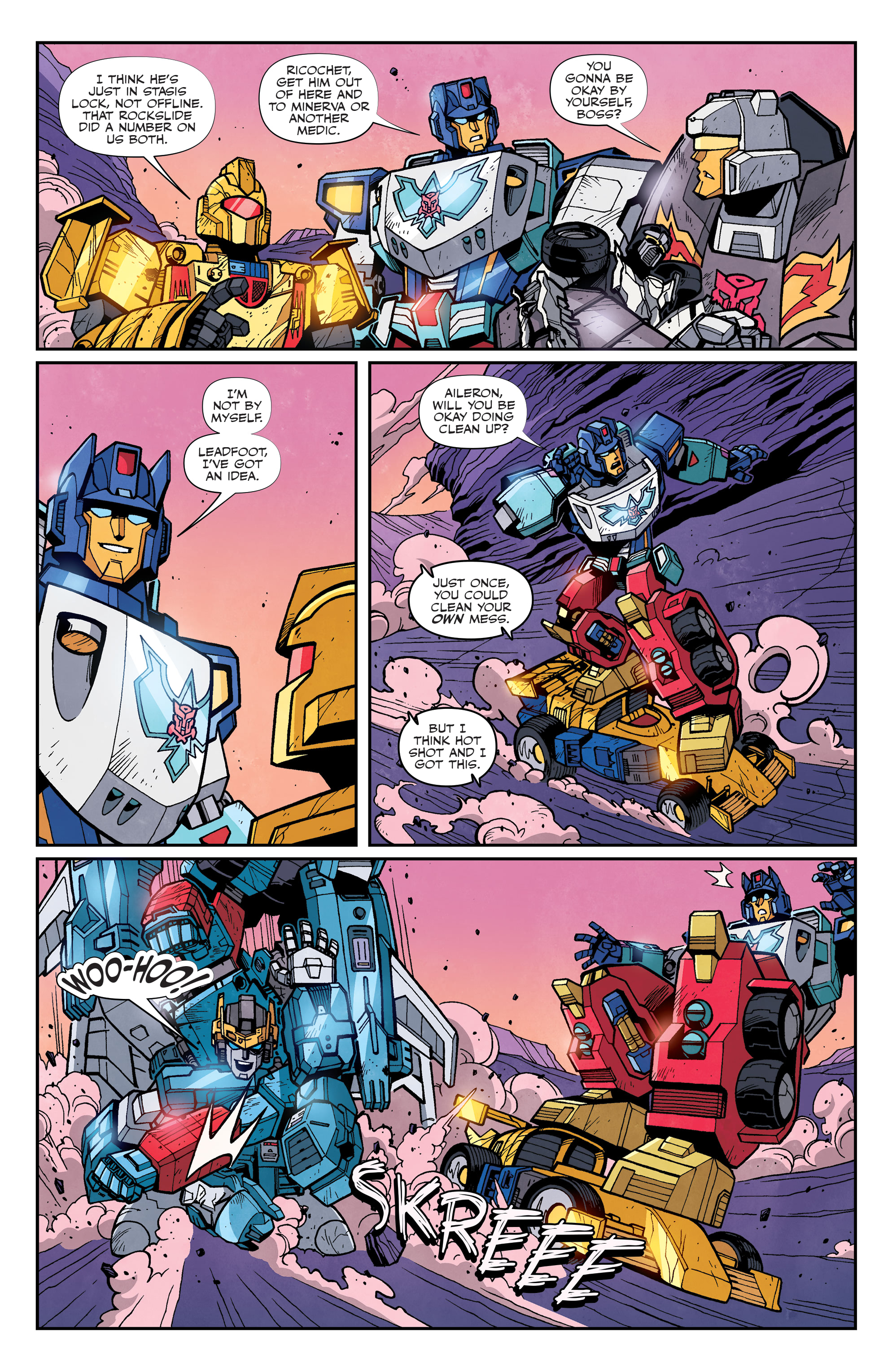 Transformers: Wreckers—Tread & Circuits (2021-) issue 3 - Page 17