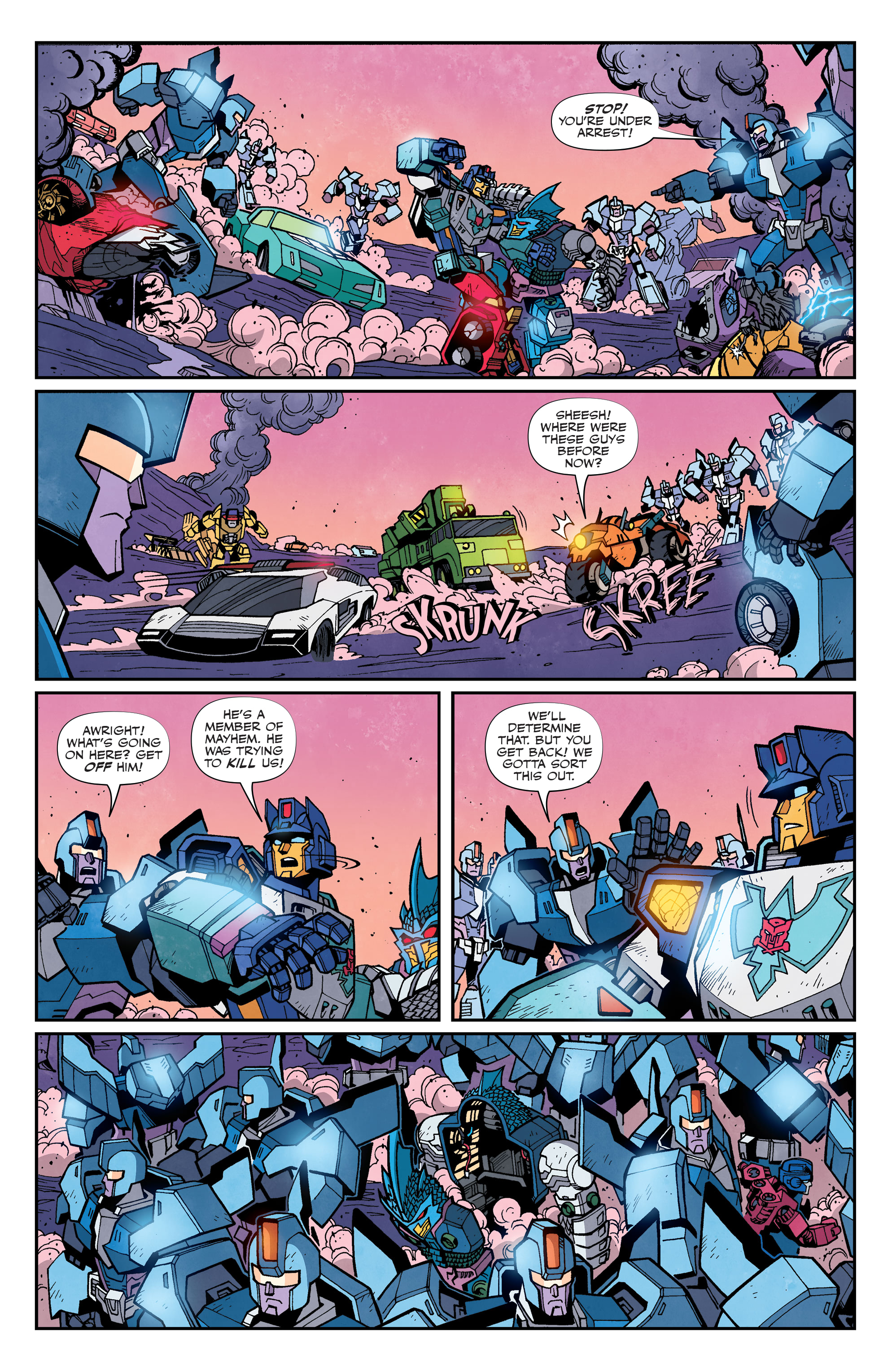 Transformers: Wreckers—Tread & Circuits (2021-) issue 3 - Page 20