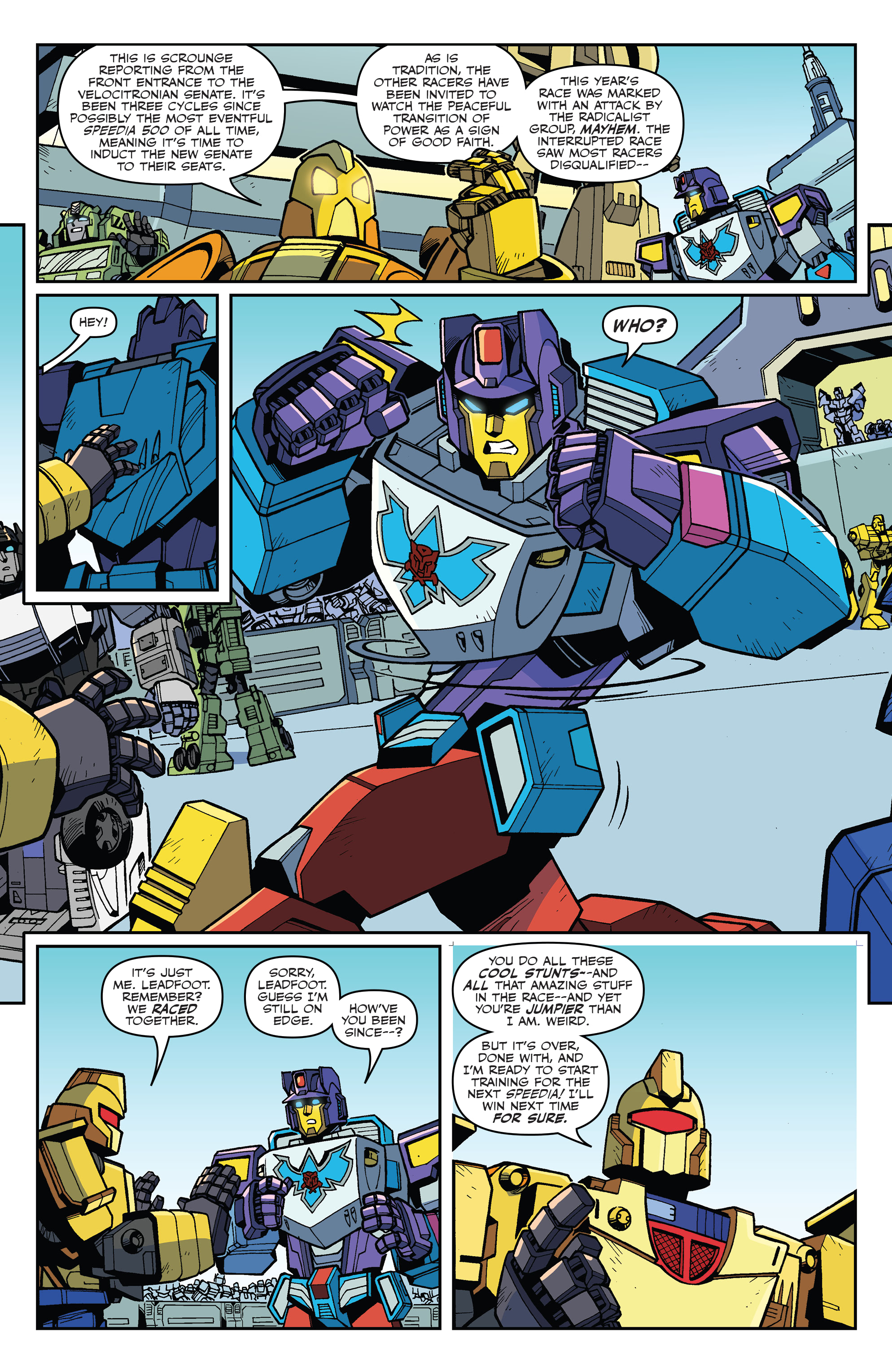 Transformers: Wreckers—Tread & Circuits (2021-) issue 4 - Page 6