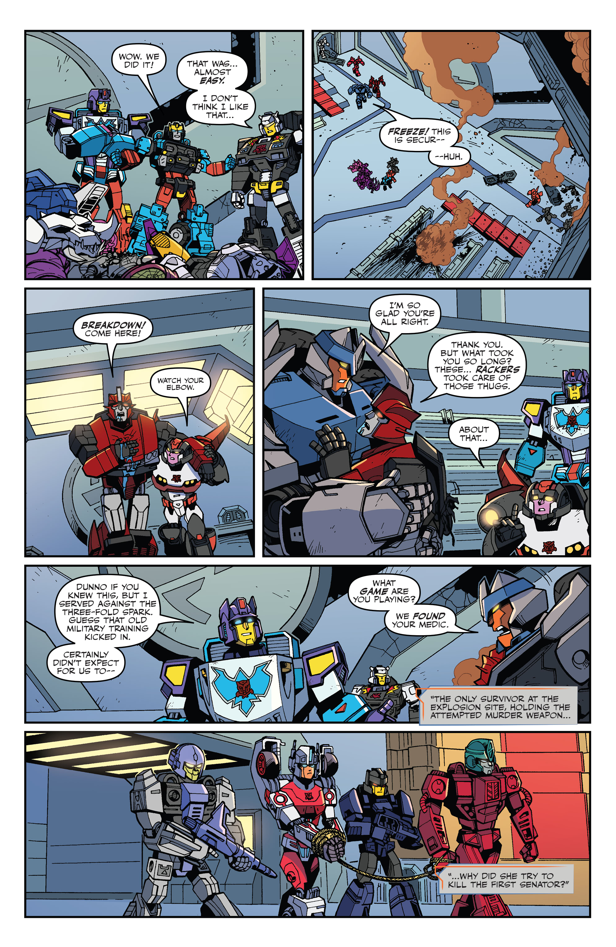 Transformers: Wreckers—Tread & Circuits (2021-) issue 4 - Page 19