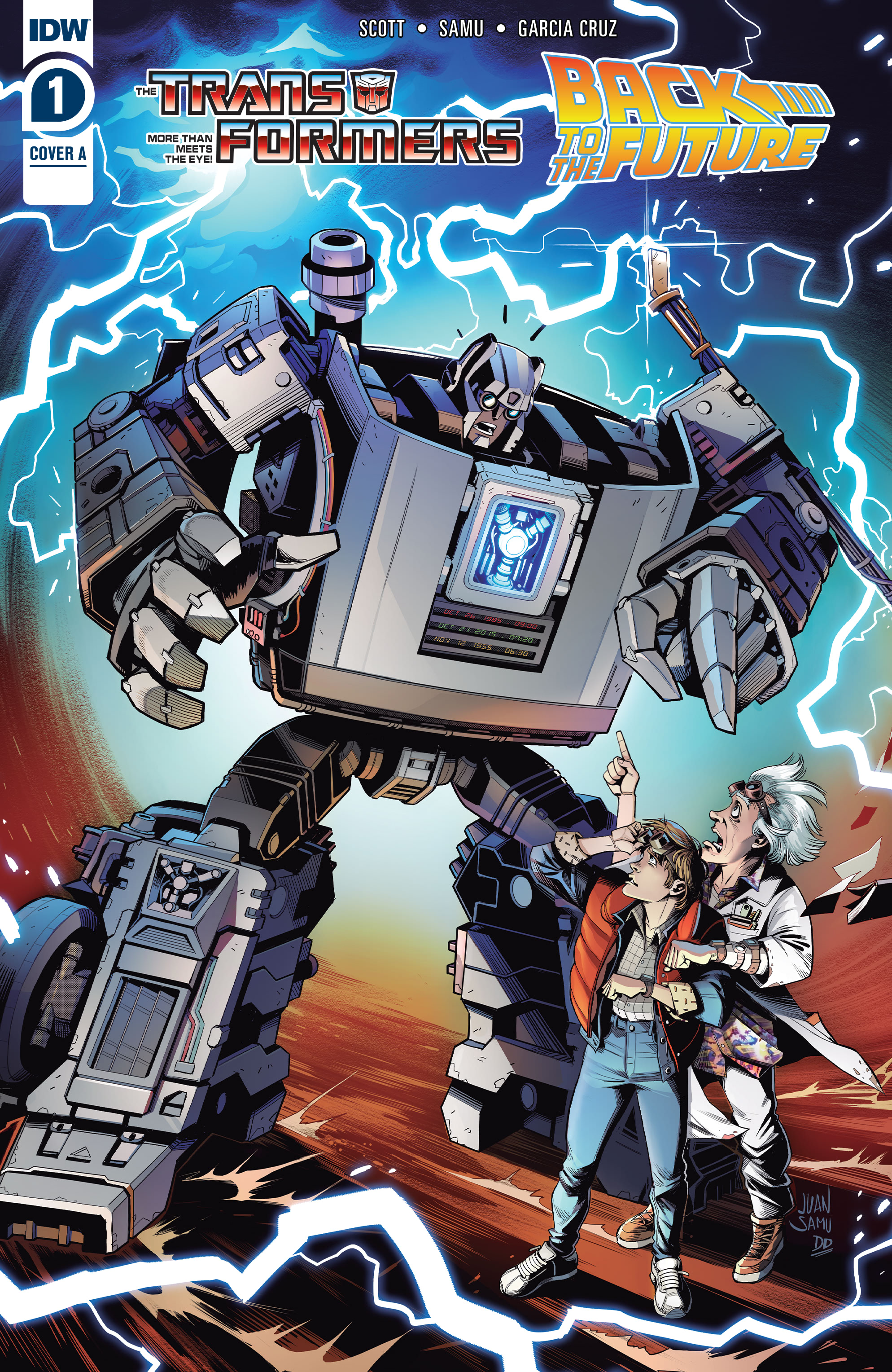 Transformers/Back to the Future (2020-): Chapter 1 - Page 1