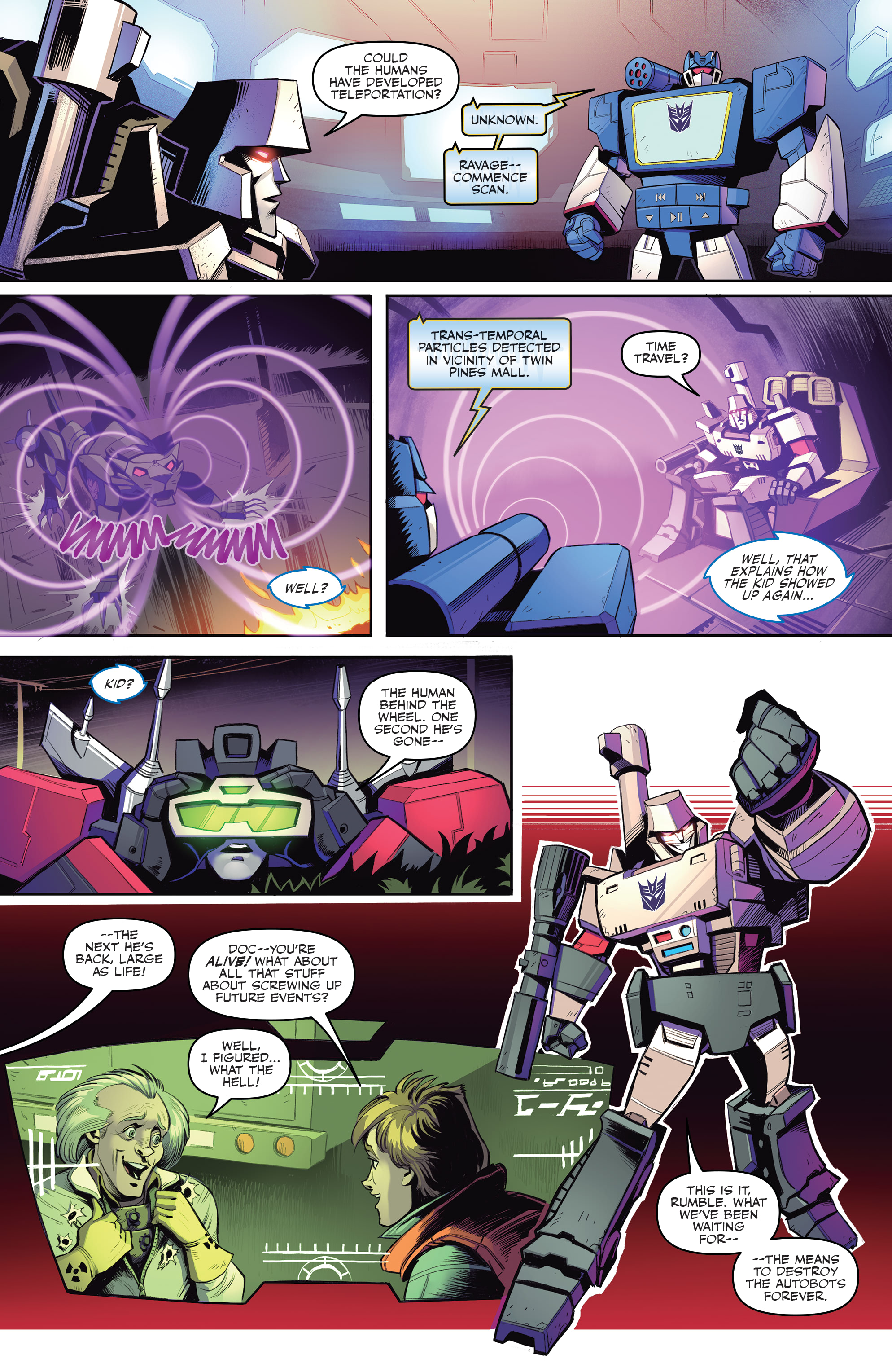 Transformers/Back to the Future (2020-) issue 1 - Page 7