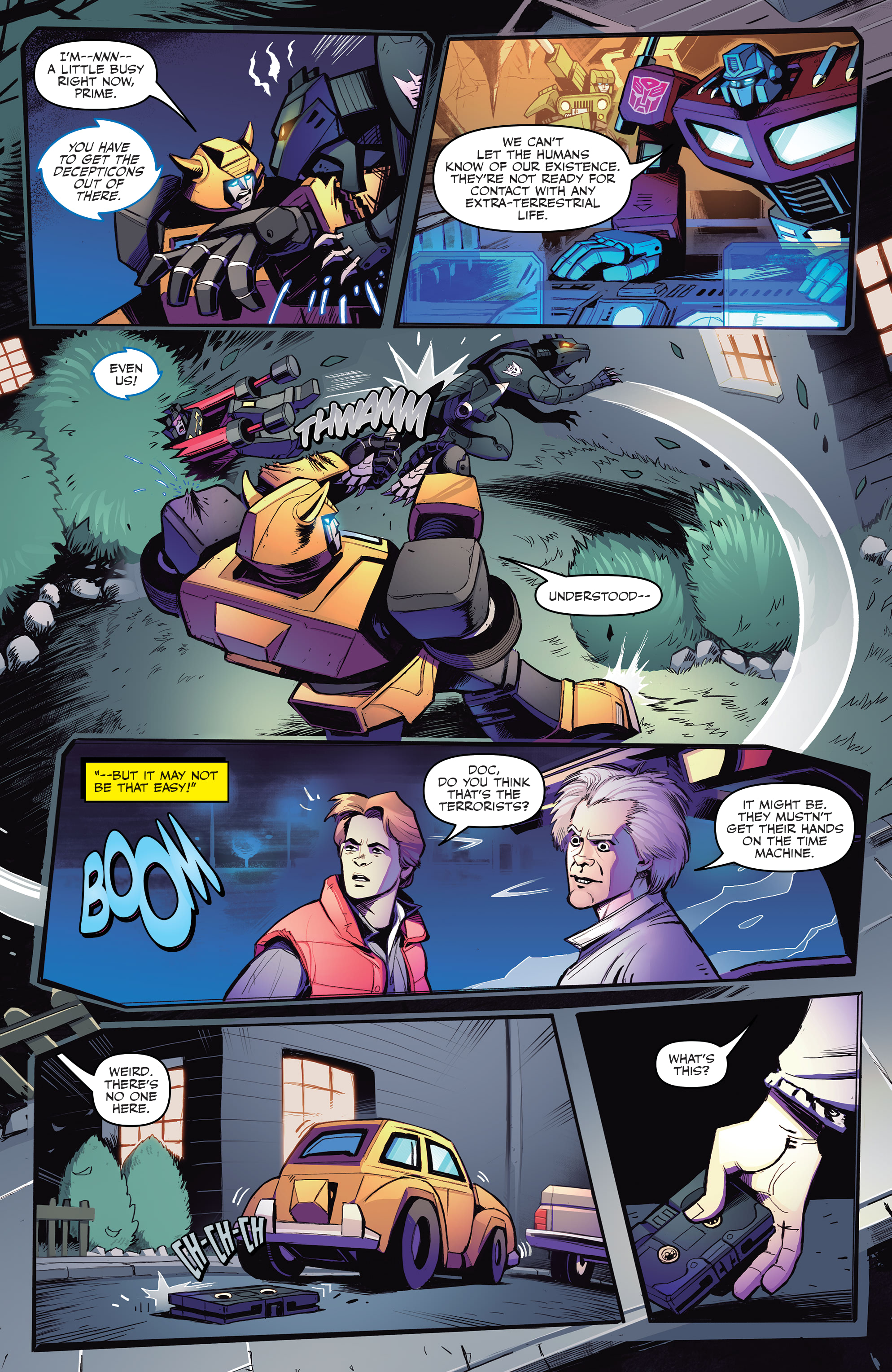 Transformers/Back to the Future (2020-) issue 1 - Page 11