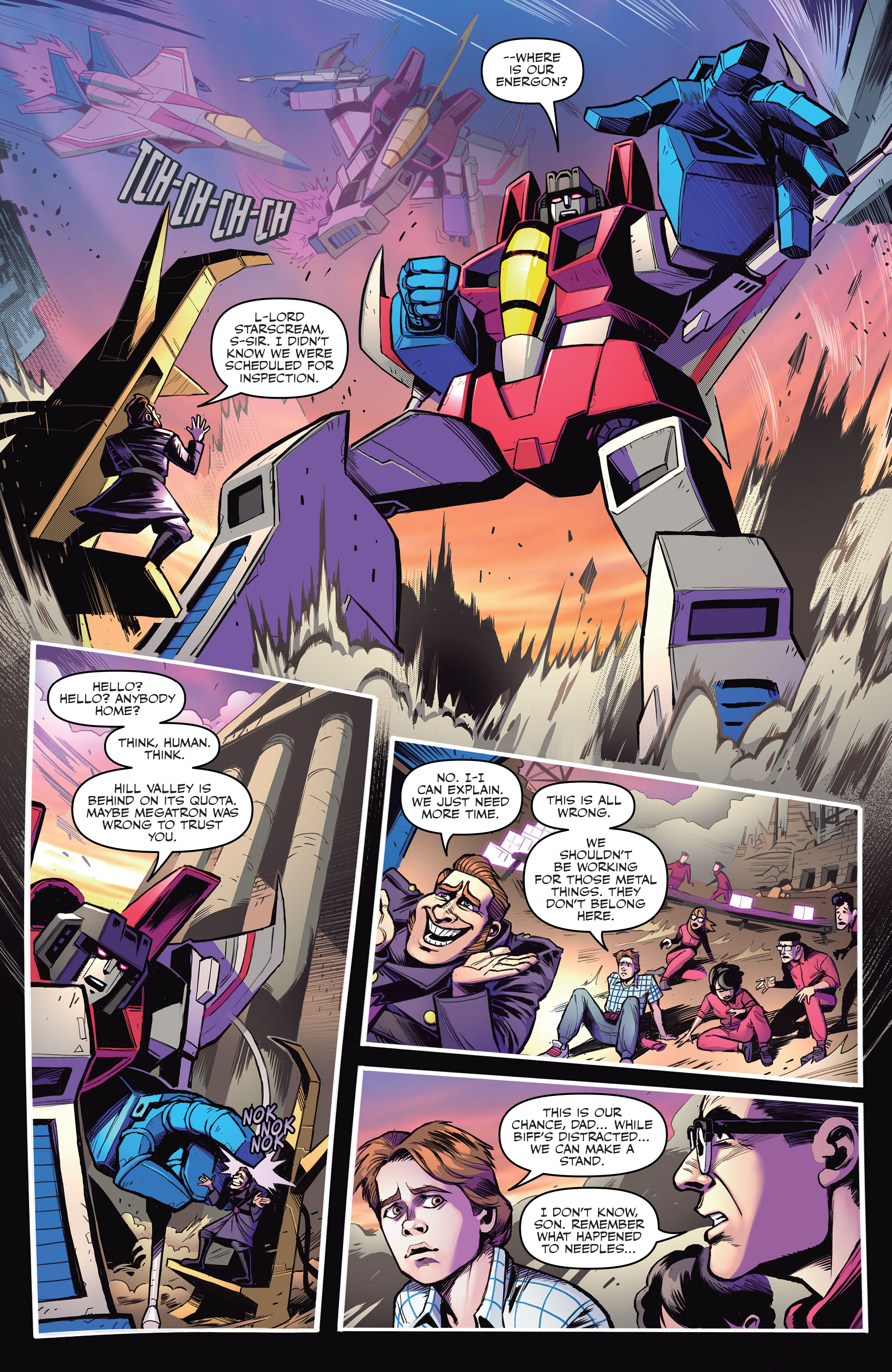 Transformers/Back to the Future (2020-) issue 1 - Page 18