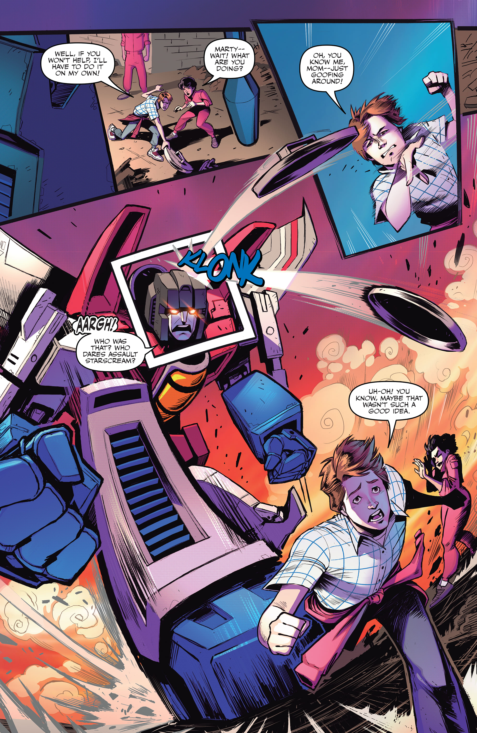 Transformers/Back to the Future (2020-) issue 1 - Page 19