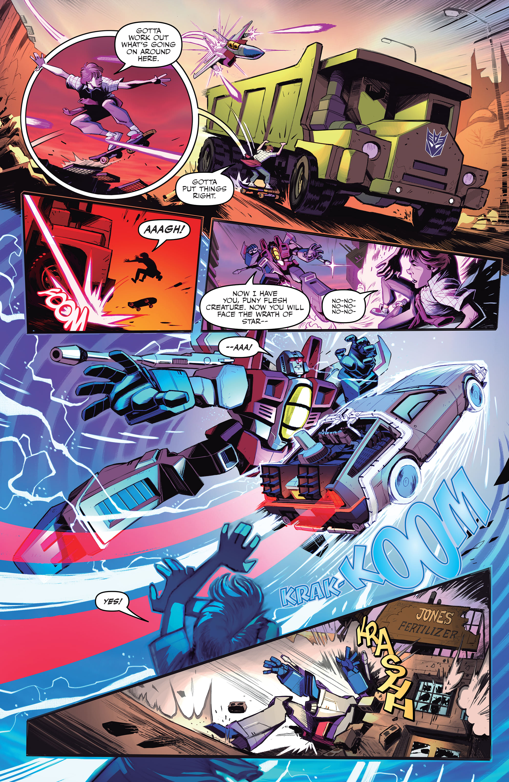 Transformers/Back to the Future (2020-) issue 1 - Page 21