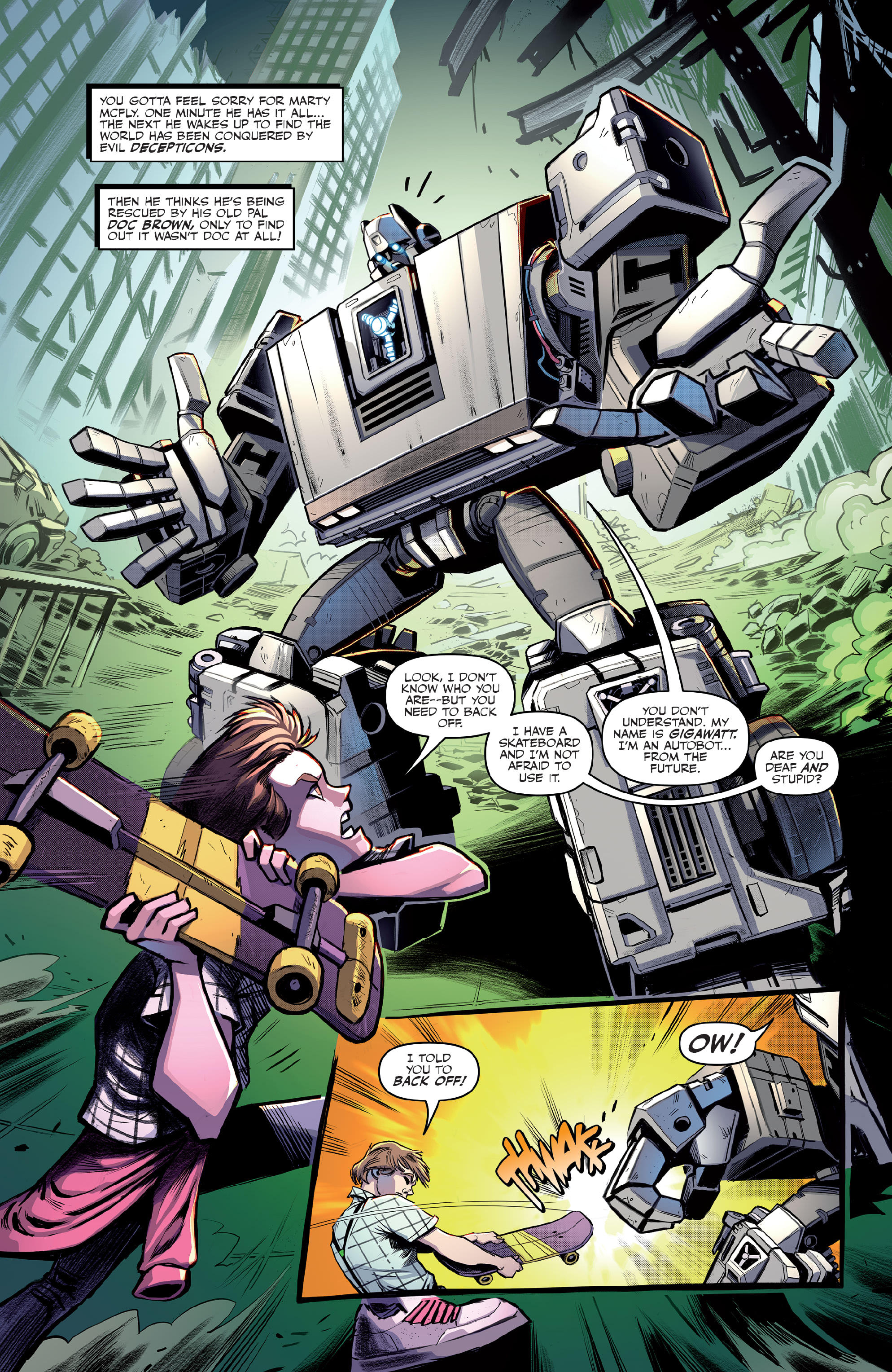 Transformers/Back to the Future (2020-) issue 2 - Page 5