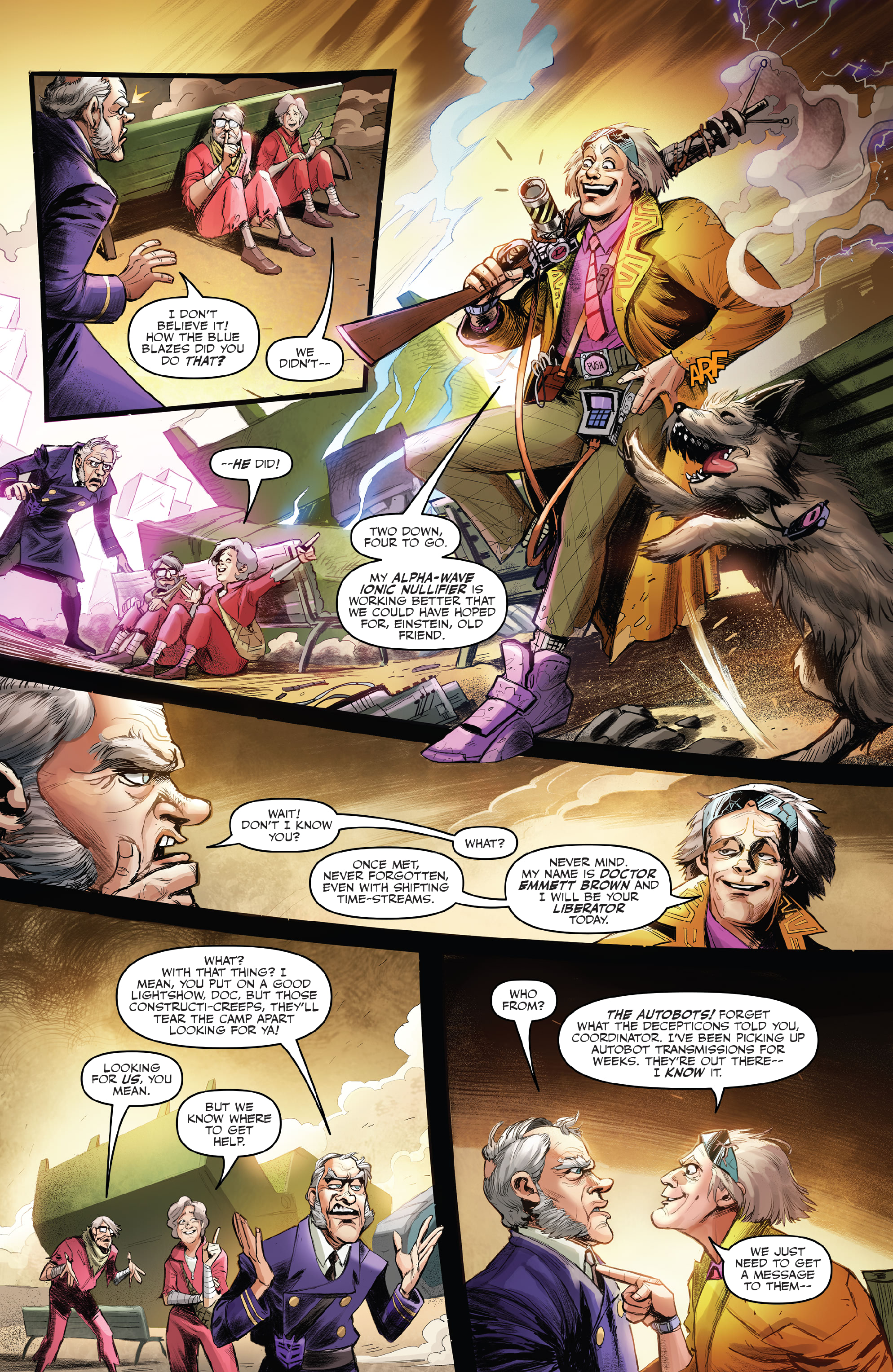 Transformers/Back to the Future (2020-) issue 3 - Page 10