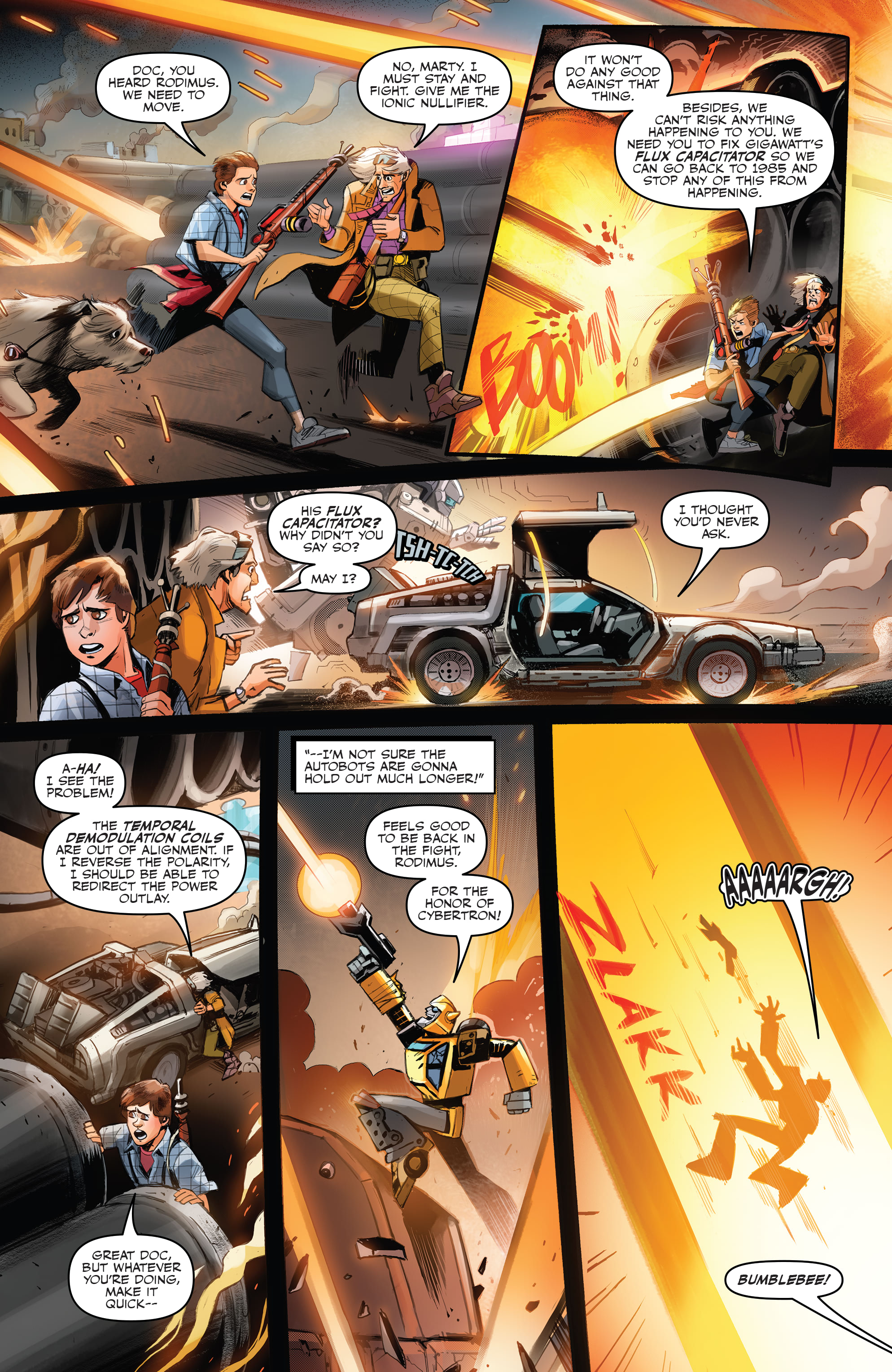 Transformers/Back to the Future (2020-) issue 4 - Page 6