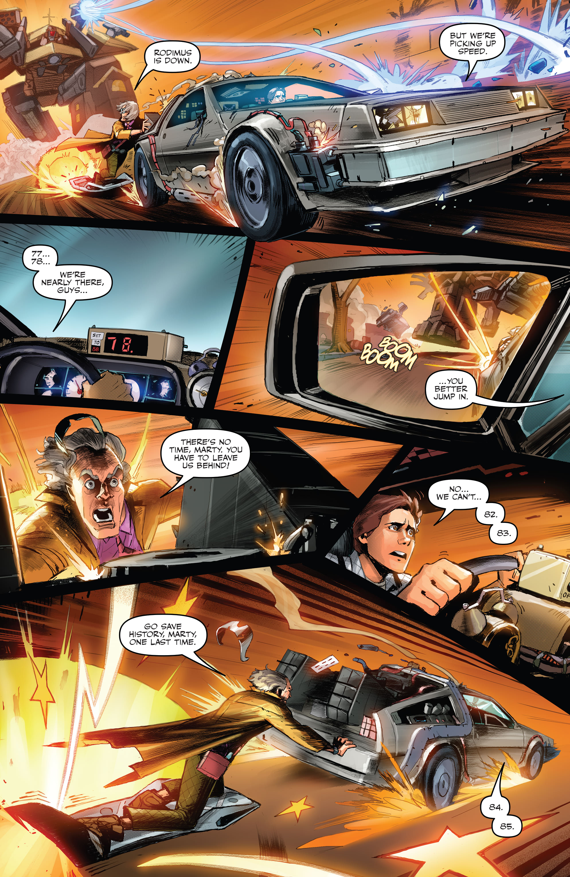 Transformers/Back to the Future (2020-) issue 4 - Page 10