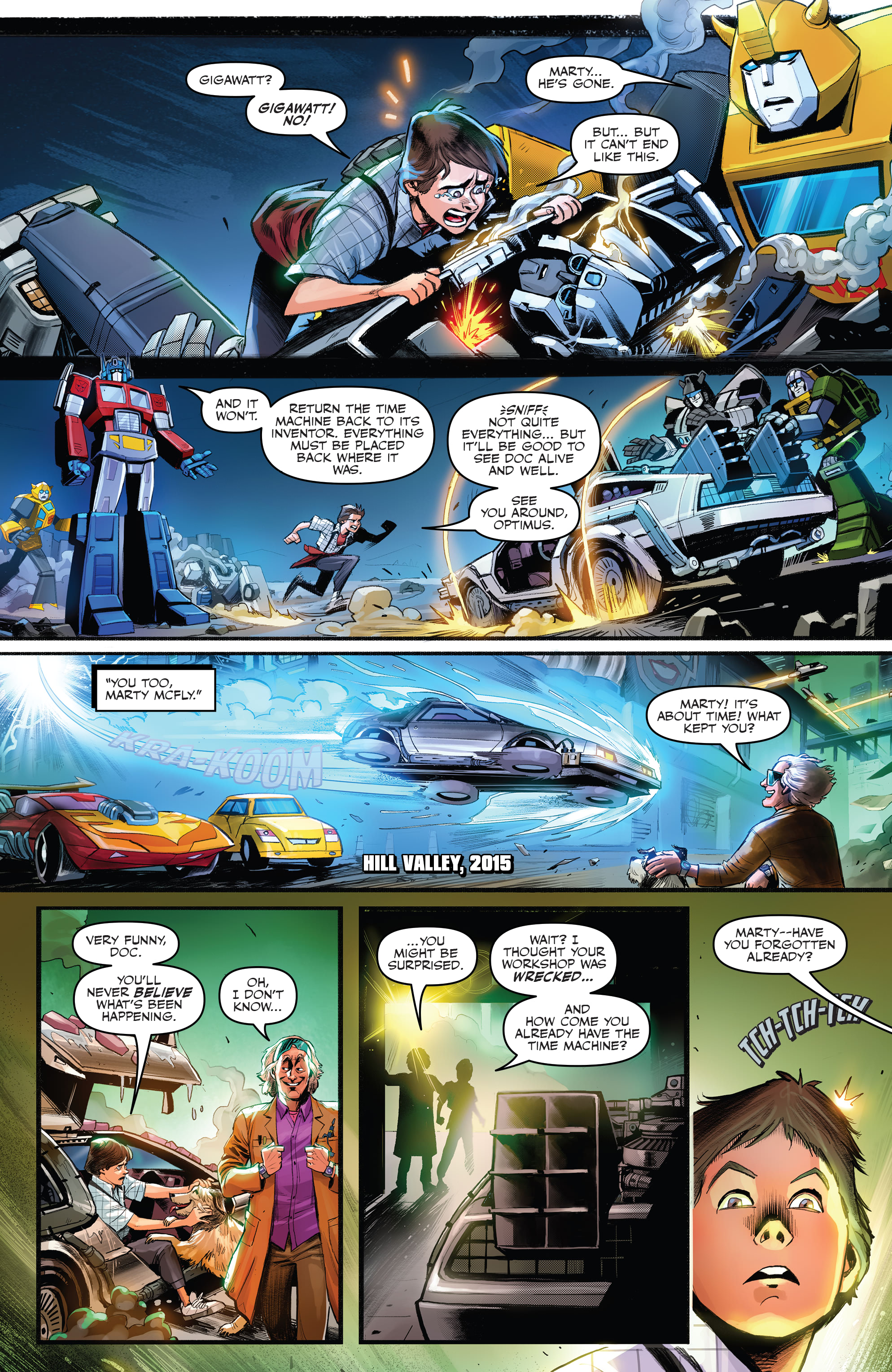 Transformers/Back to the Future (2020-) issue 4 - Page 20