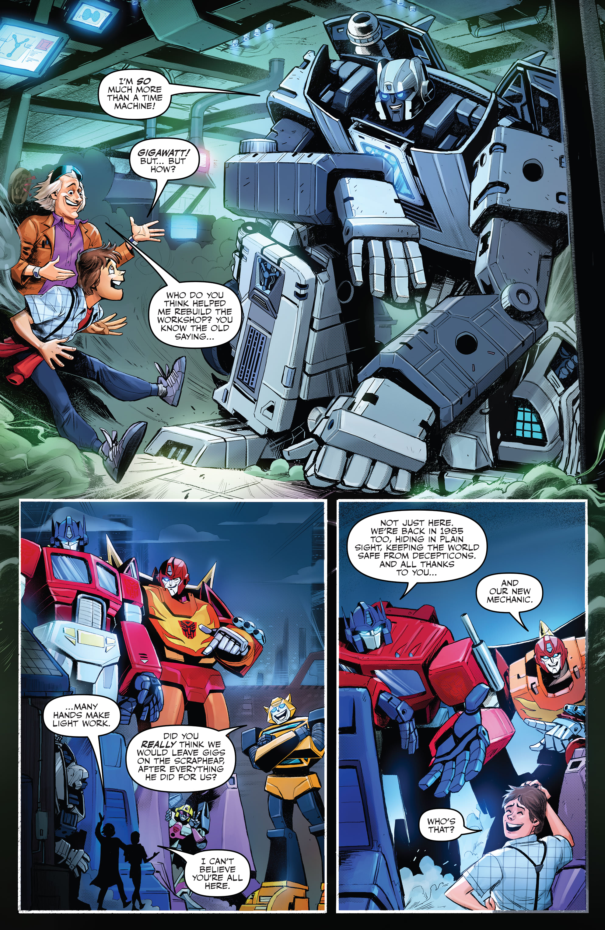 Transformers/Back to the Future (2020-) issue 4 - Page 21