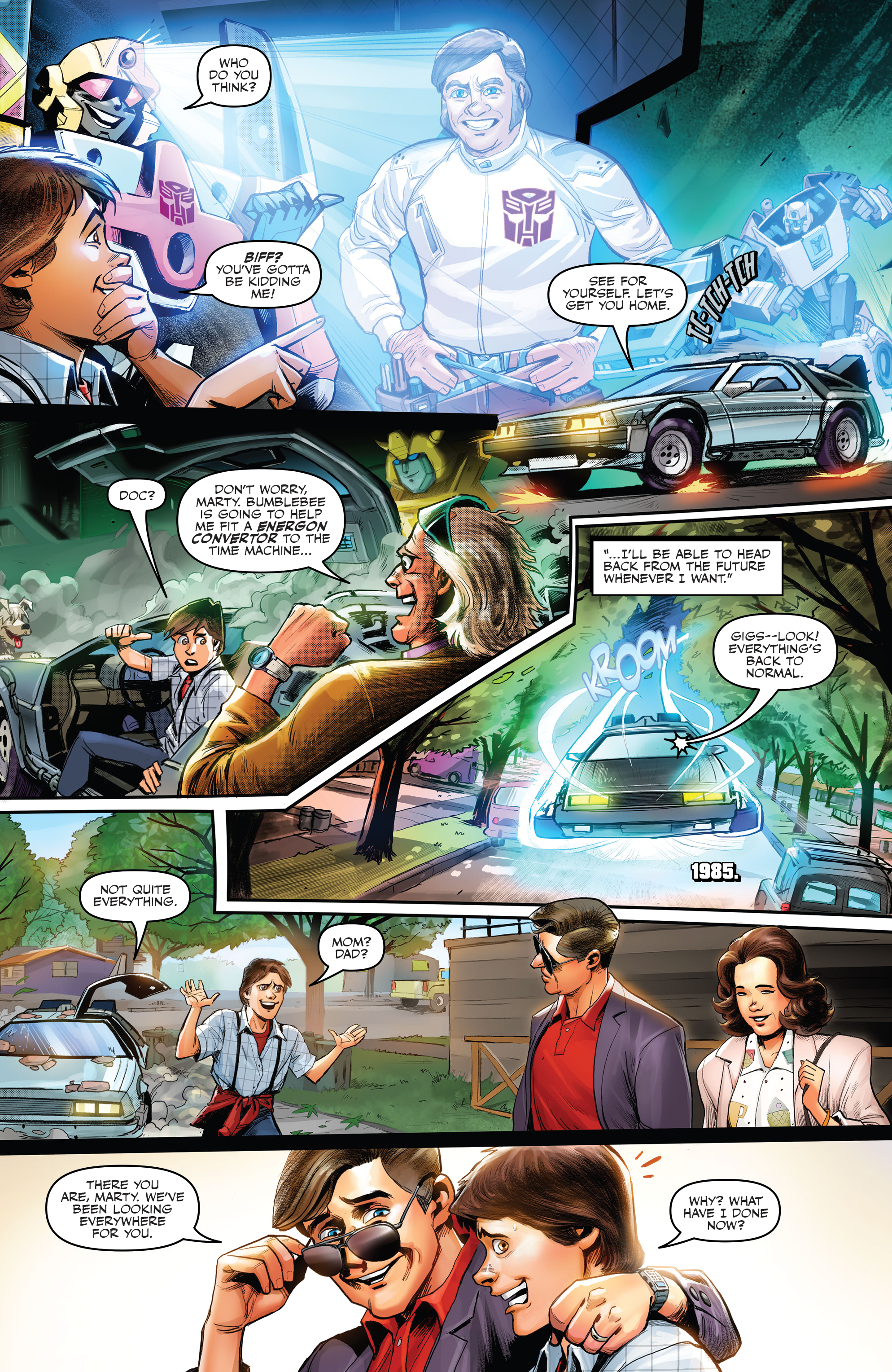 Transformers/Back to the Future (2020-) issue 4 - Page 22