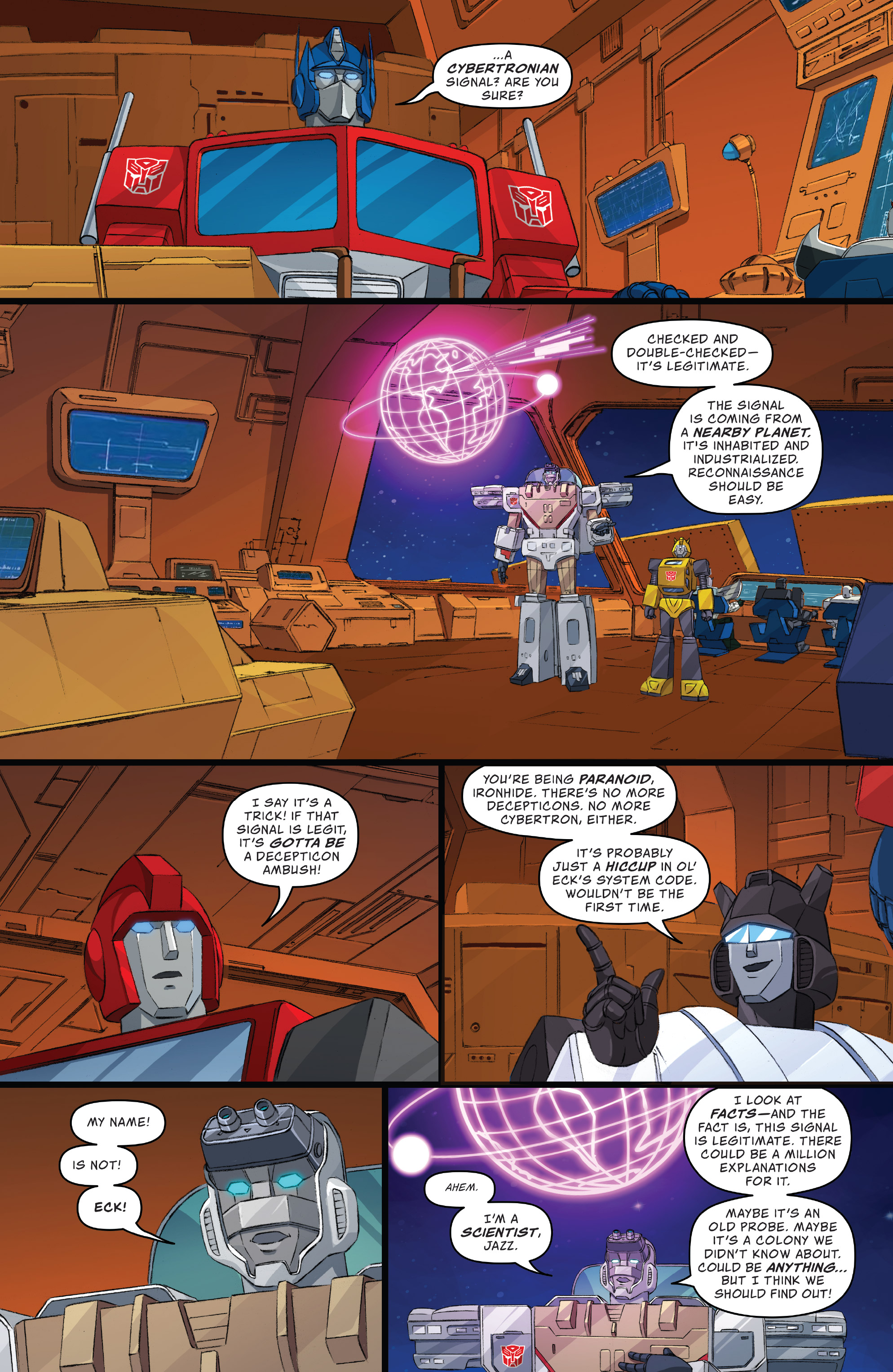 Transformers/Ghostbusters (2019-) issue 1 - Page 12