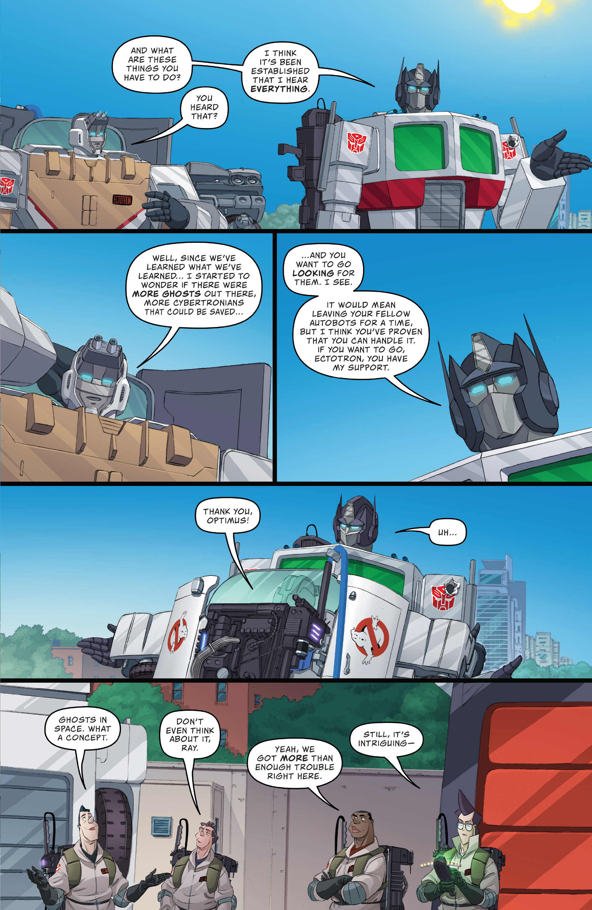 Transformers/Ghostbusters #3 (of 5) Review — Major Spoilers — Comic ...