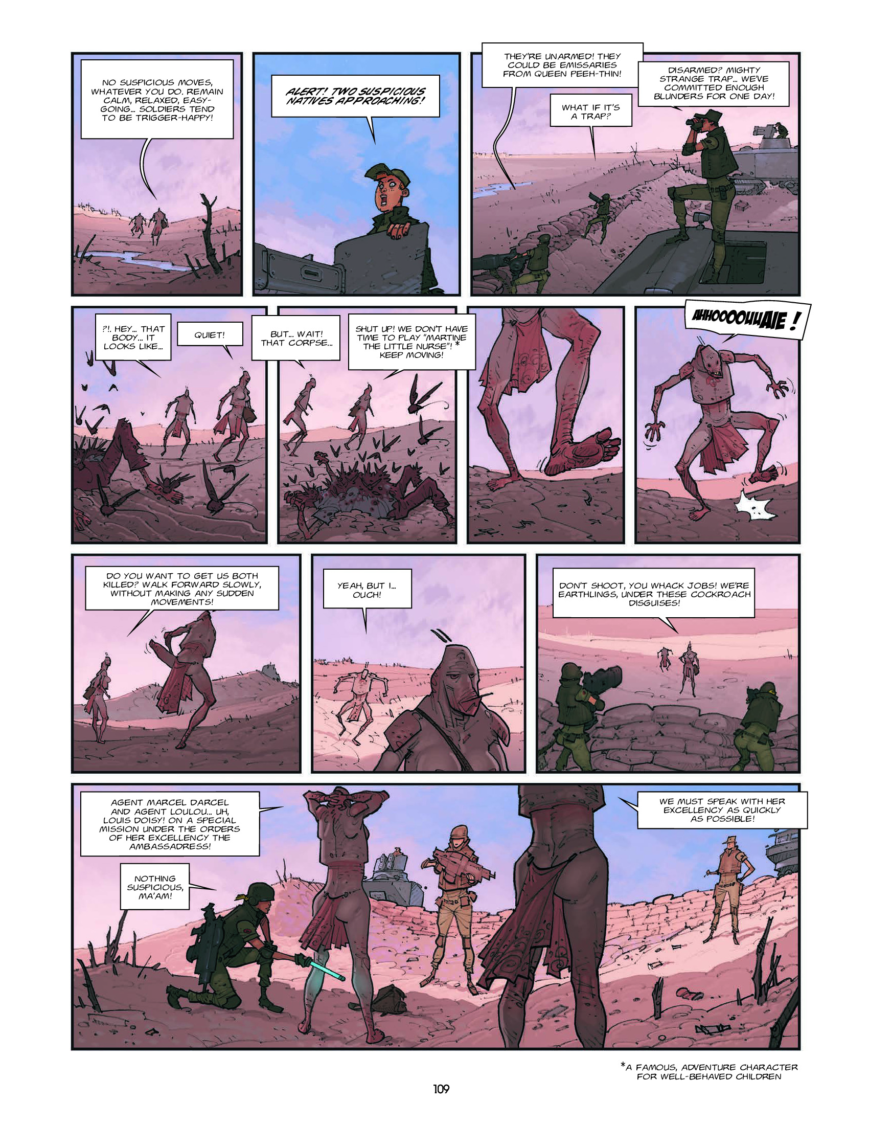 <{ $series->title }} issue 1 - Page 110