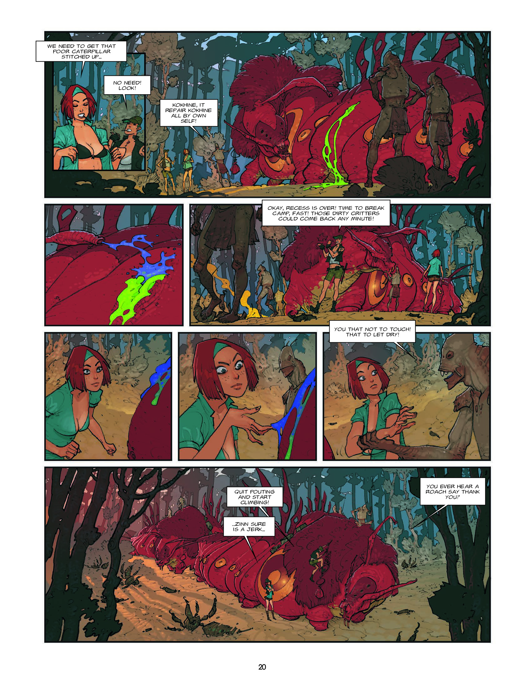 <{ $series->title }} issue 1 - Page 21