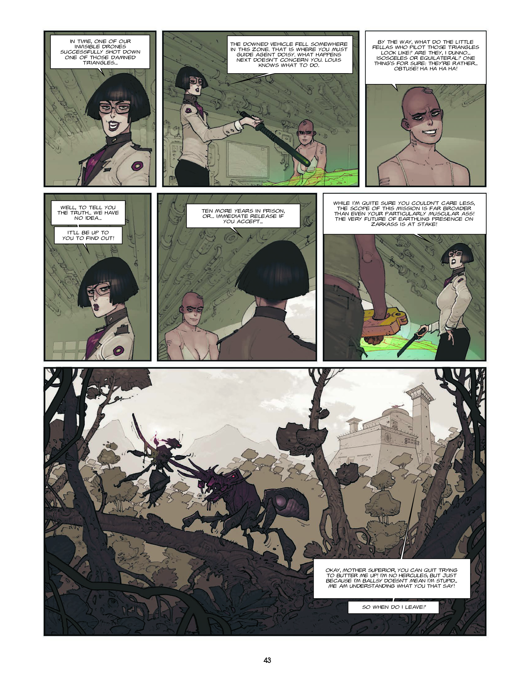 <{ $series->title }} issue 1 - Page 44