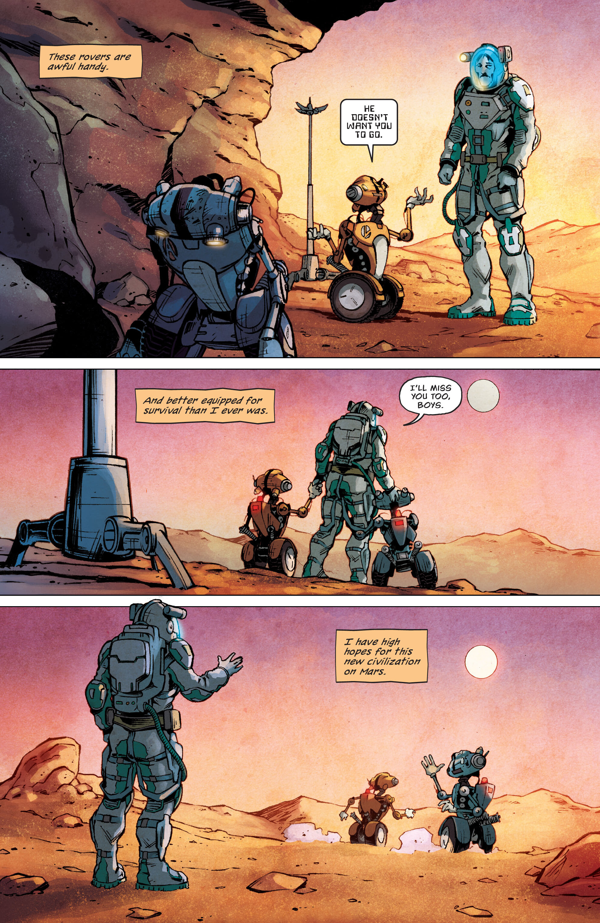 Traveling to Mars (2022-) issue 11 - Page 17