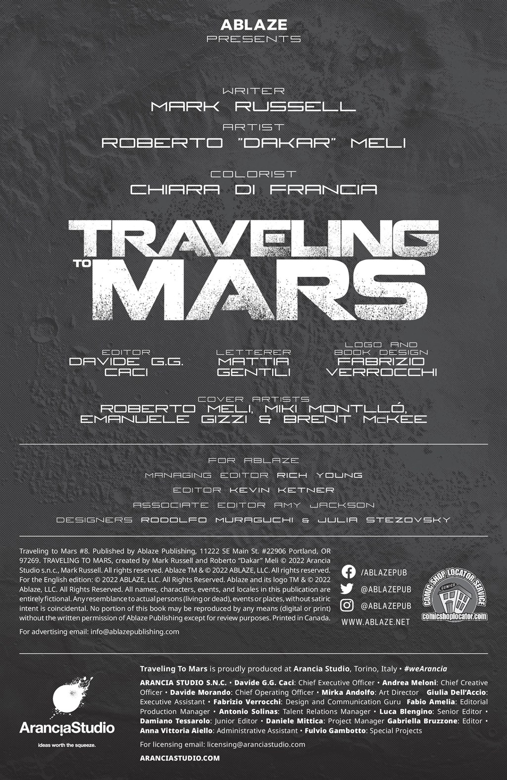 Traveling to Mars (2022-): Chapter 8 - Page 2