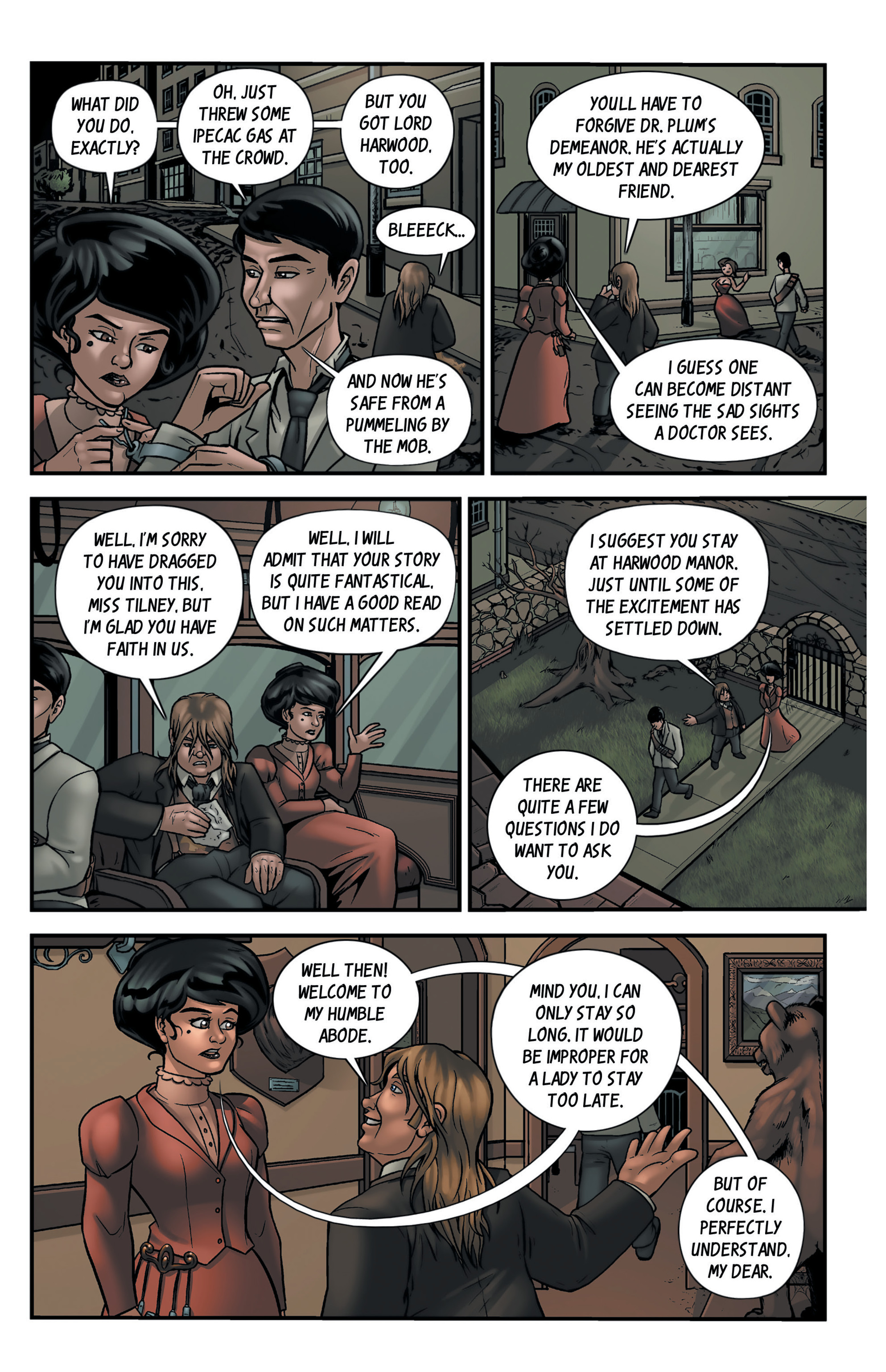 Trials And Tribulations Of Miss Tilney (2018-) issue 1 - Page 18