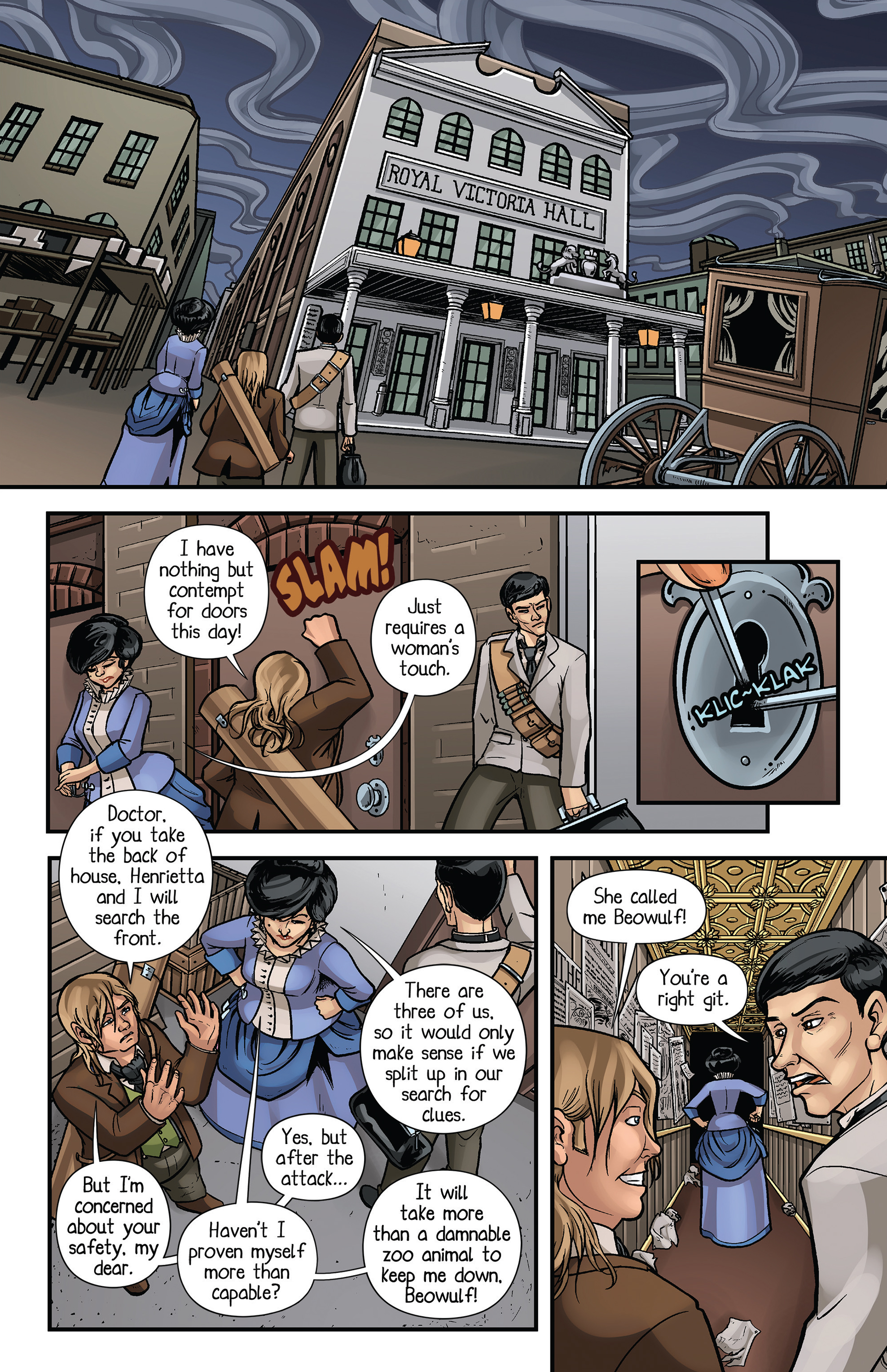 Trials And Tribulations Of Miss Tilney (2018-) issue 2 - Page 17