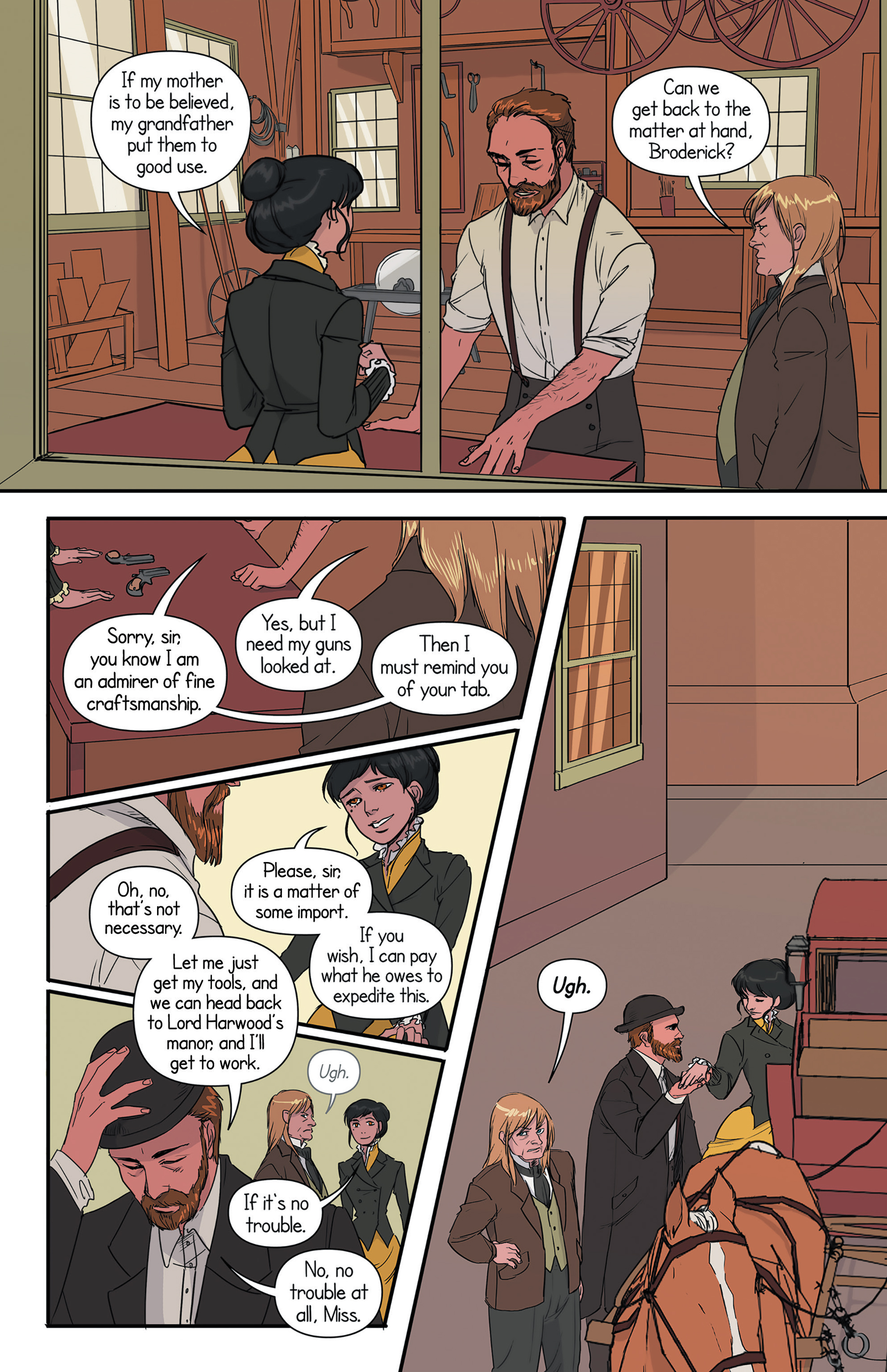 Trials And Tribulations Of Miss Tilney (2018-) issue 3 - Page 5