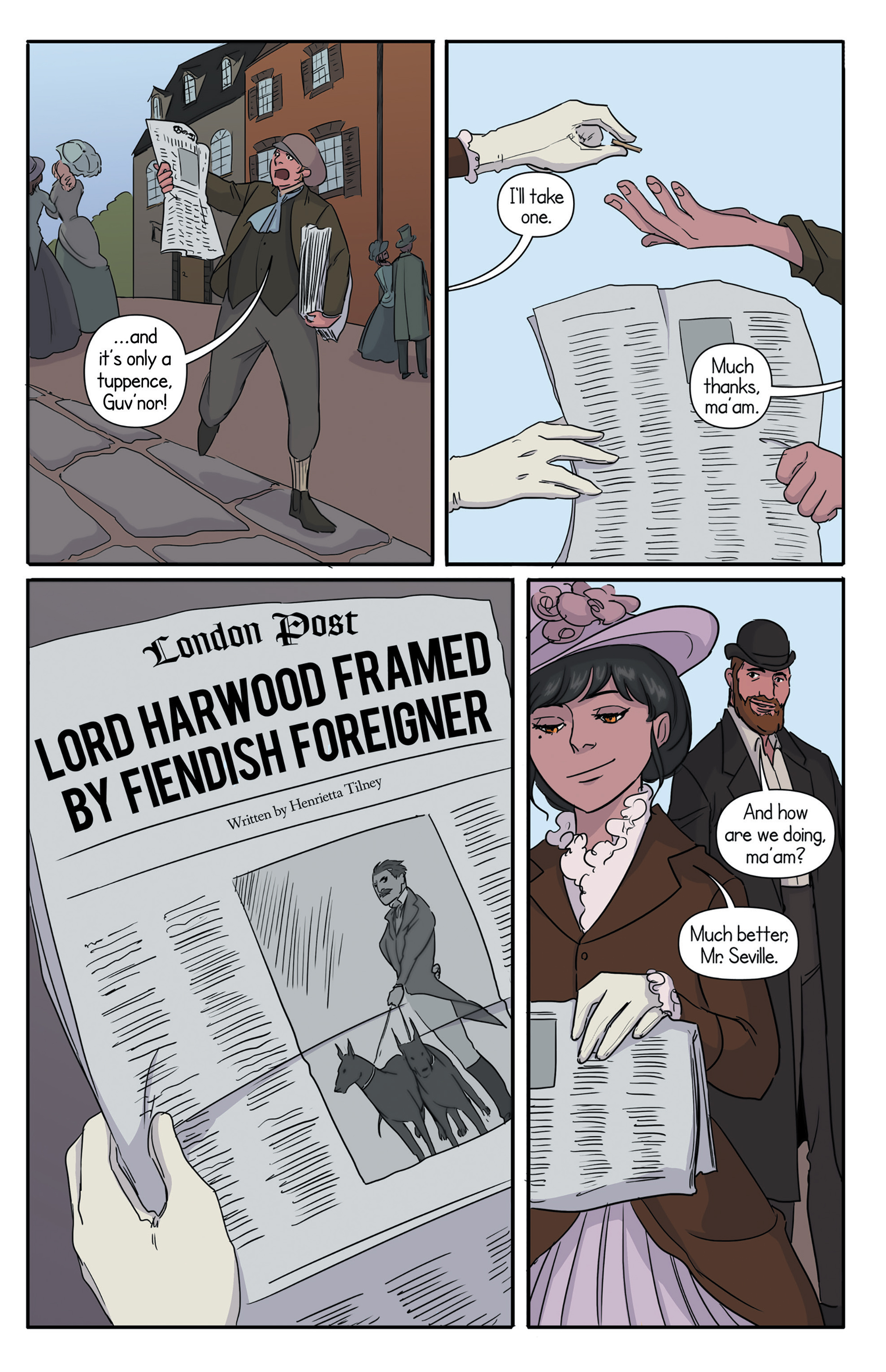 Trials And Tribulations Of Miss Tilney (2018-) issue 3 - Page 26