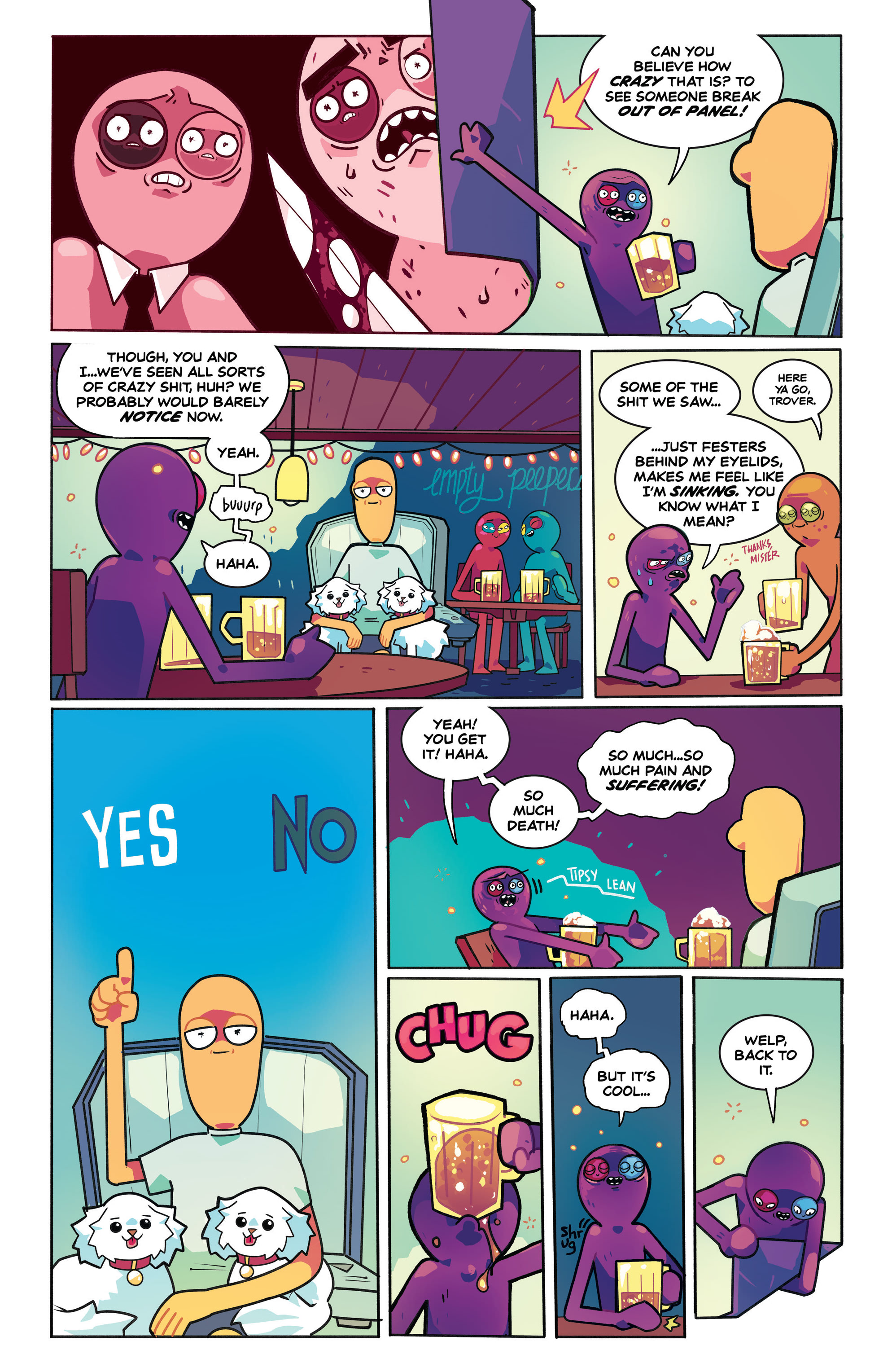 Trover Saves The Universe (2021-) issue 1 - Page 14