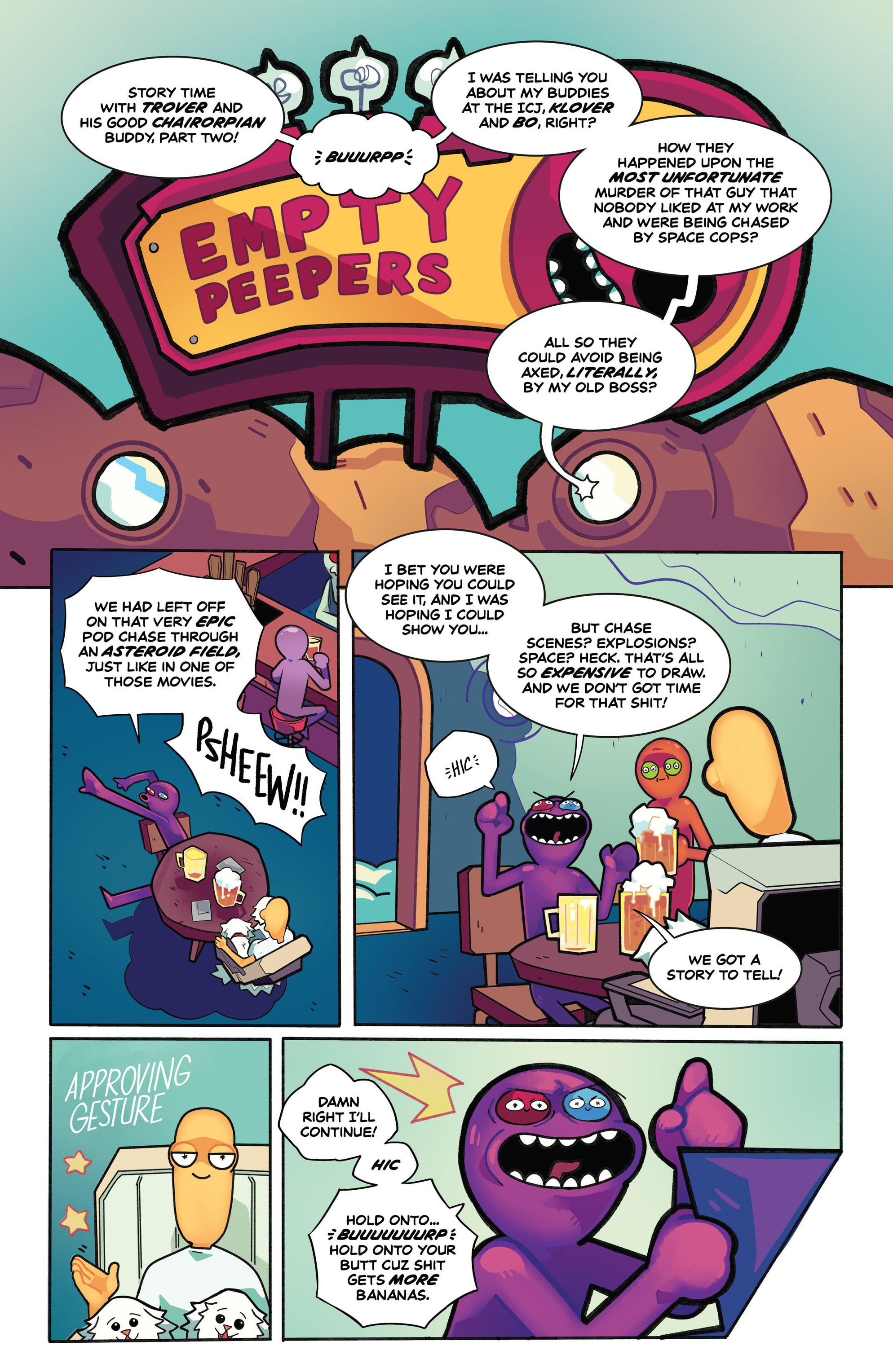 Trover Saves The Universe (2021-): Chapter 2 - Page 3