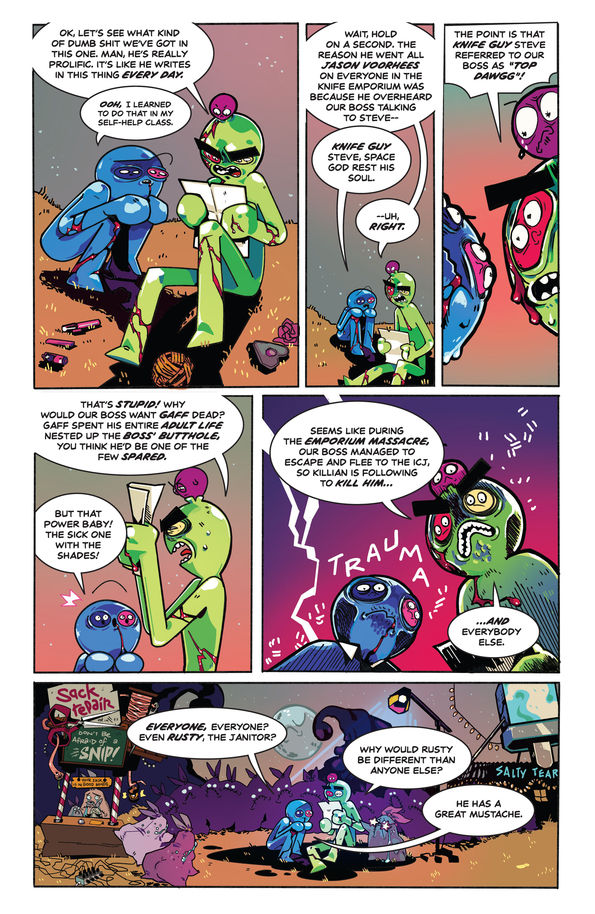 Trover Saves The Universe (2021-) issue 4 - Page 8