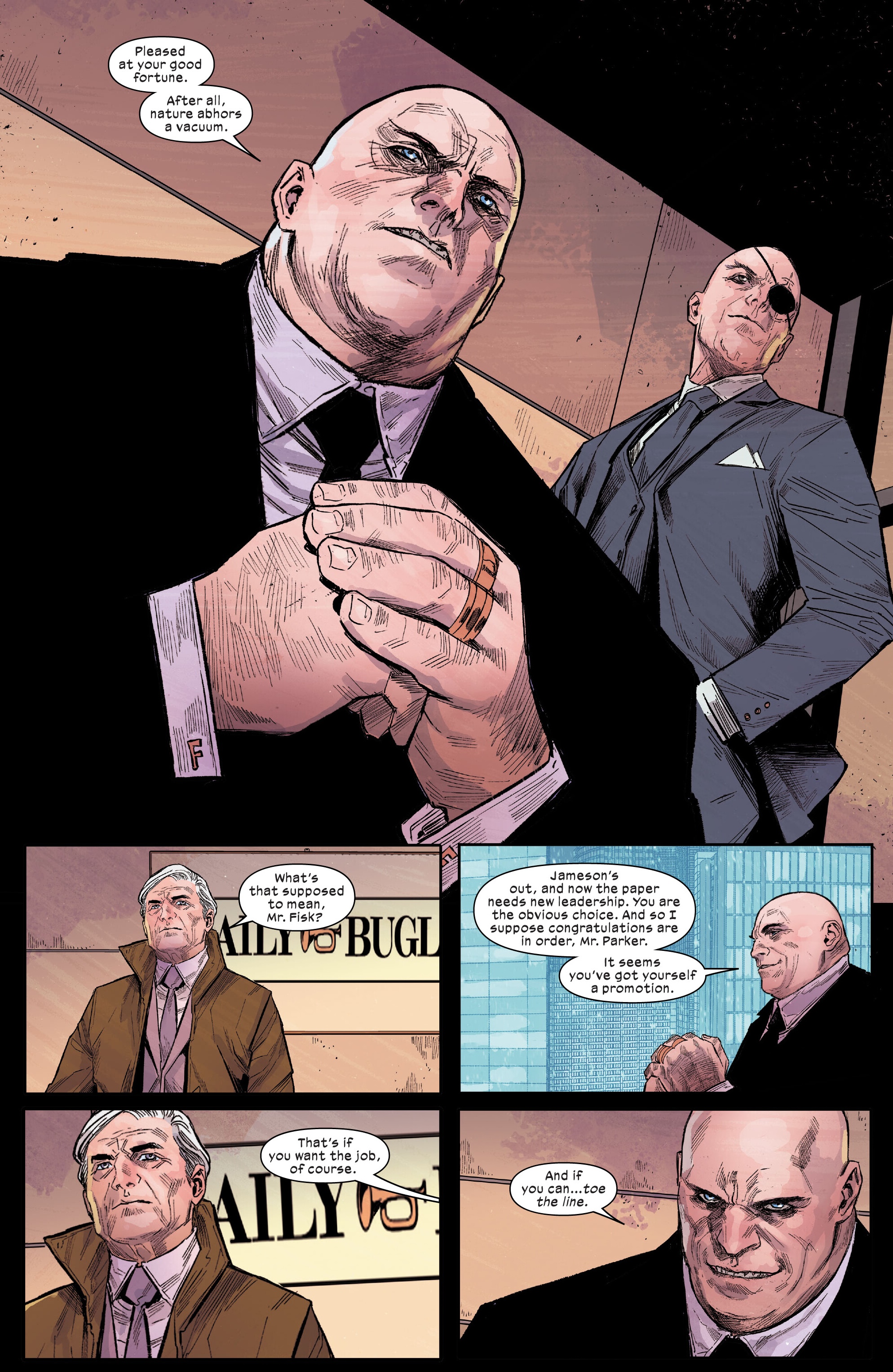 ultimate spider man kingpin