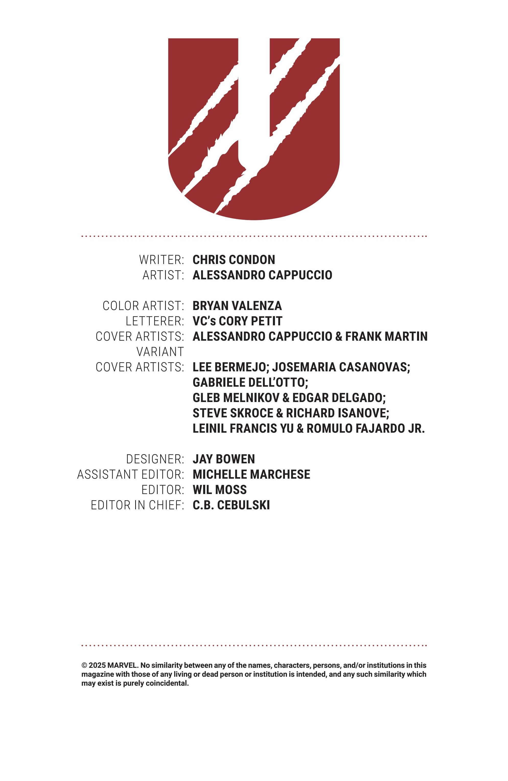 Ultimate Wolverine 2025 Chapter 1 Page 1