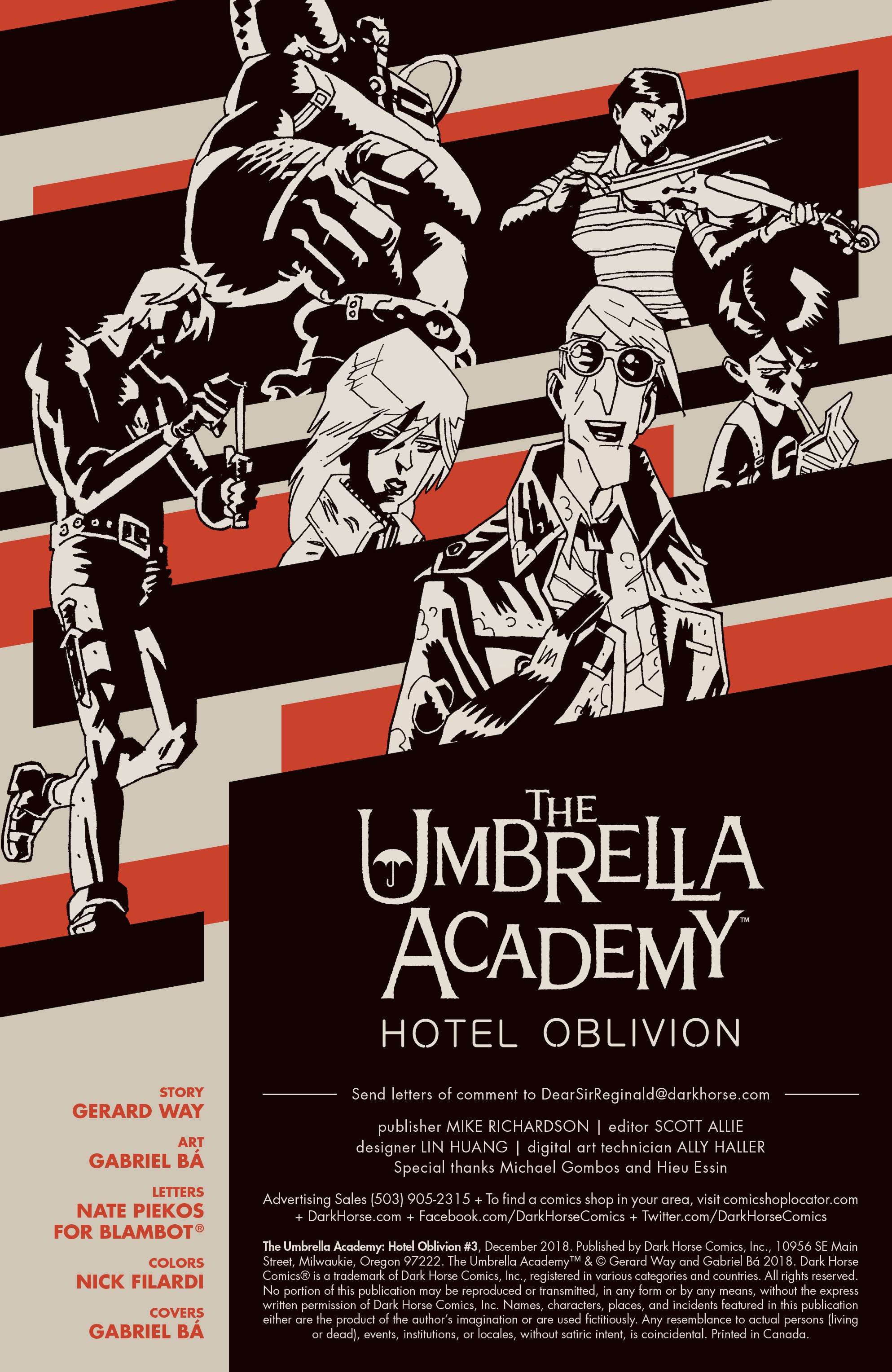 Umbrella Academy: Hotel Oblivion (2018-): Chapter 3 - Page 2