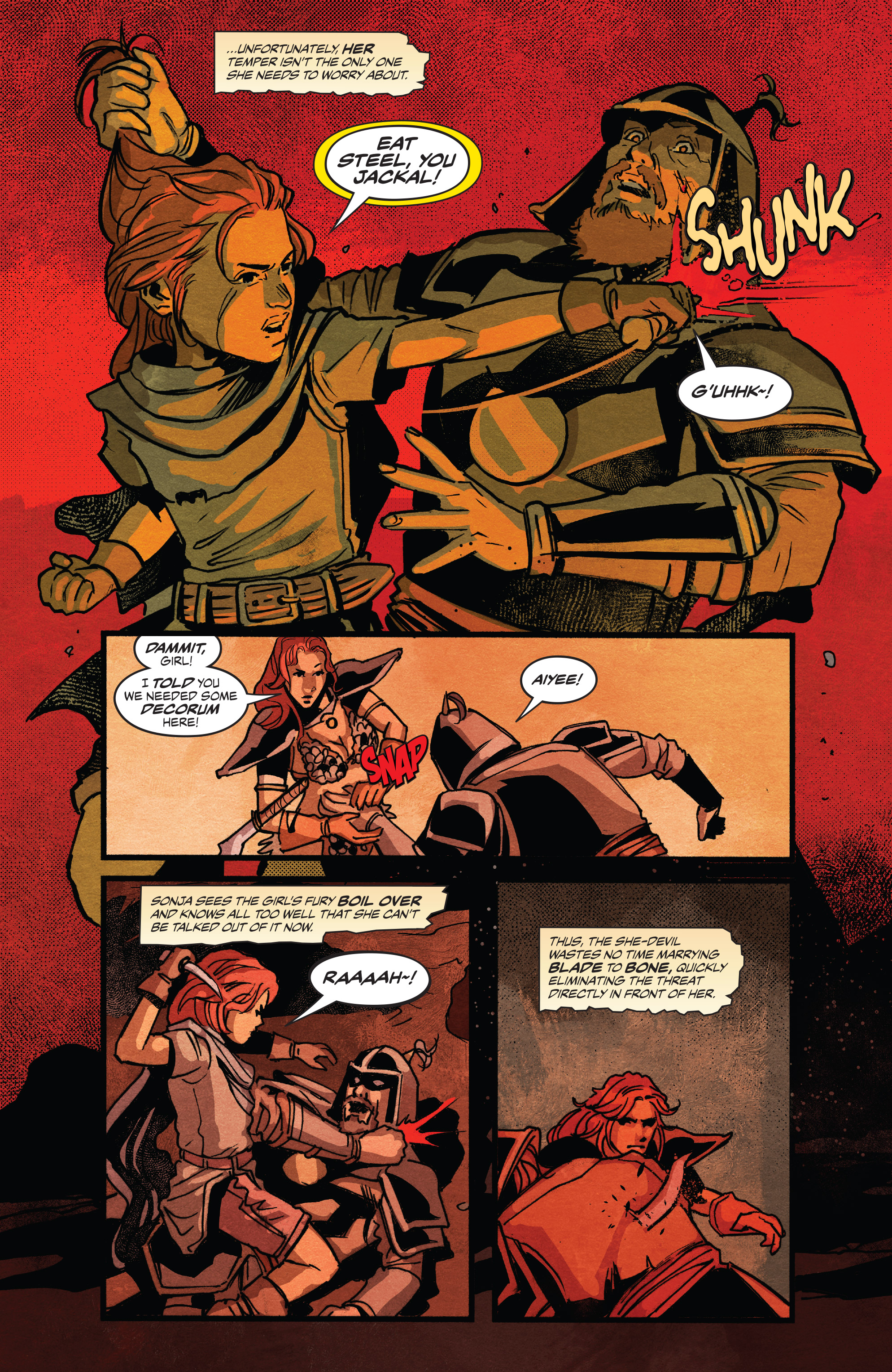 Unbreakable Red Sonja (2022-) issue 3 - Page 18