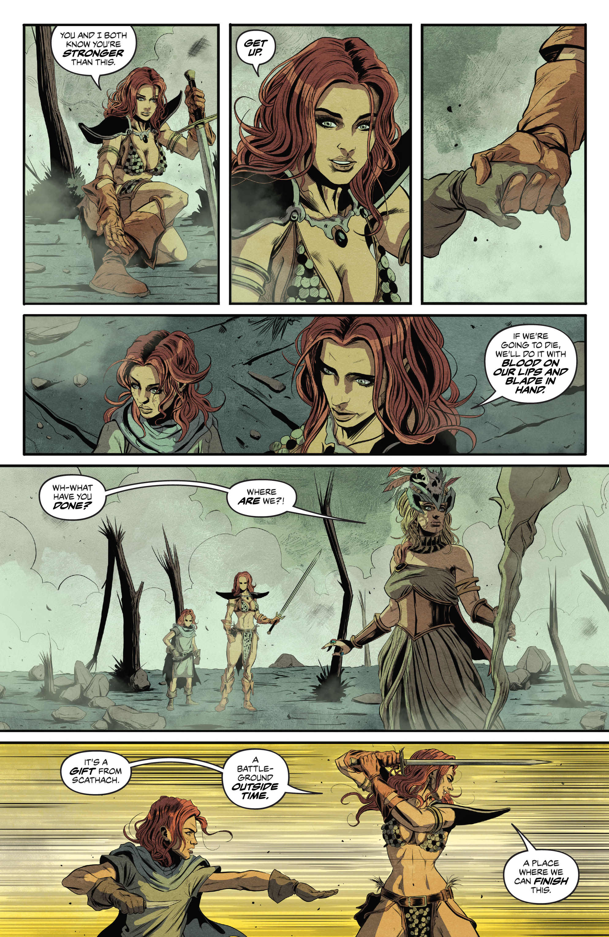 Unbreakable Red Sonja (2022-) issue 5 - Page 17