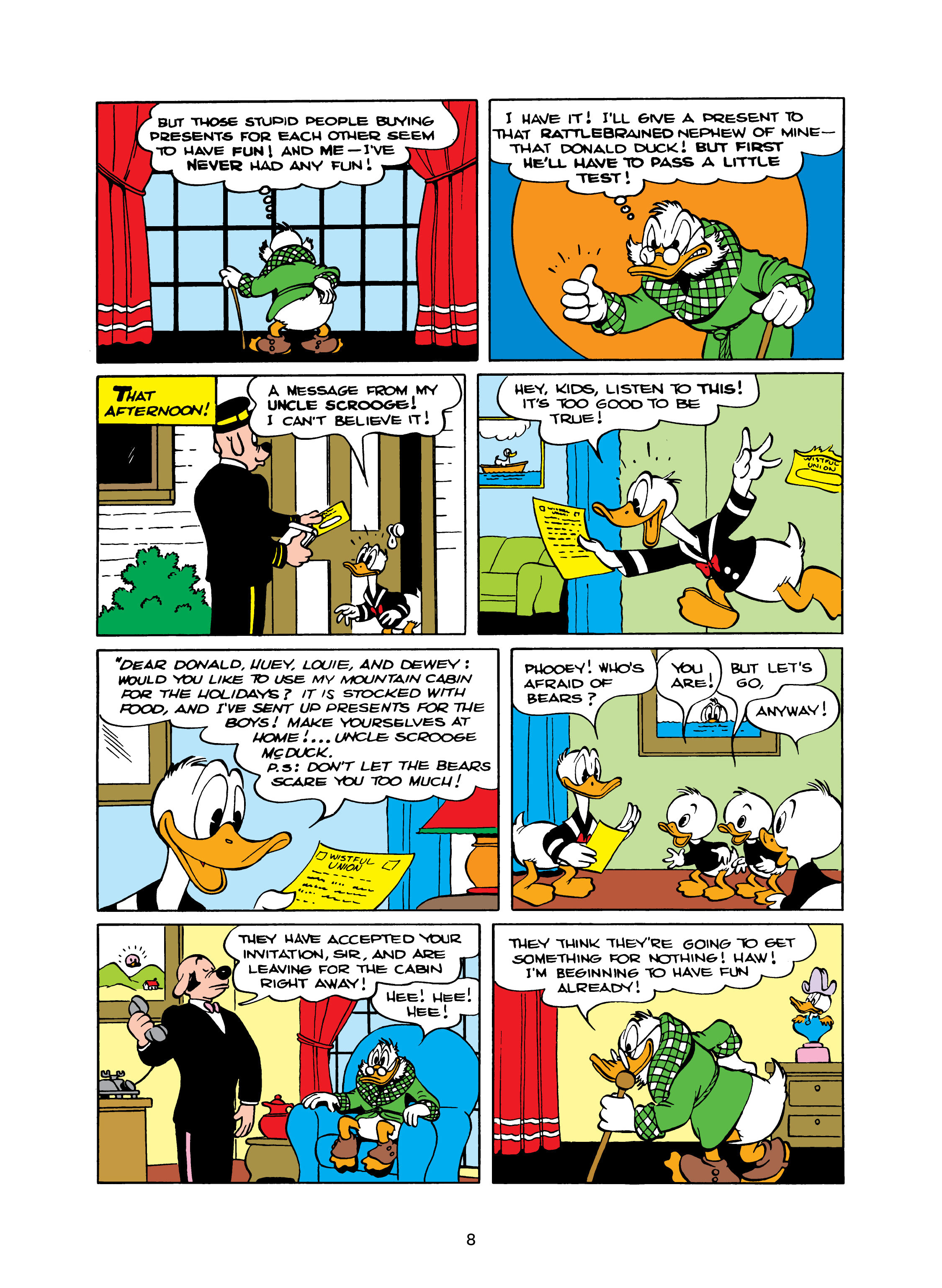 Uncle Scrooge and Donald Duck: Bear Mountain Tales (2022) issue 1 - Page 8