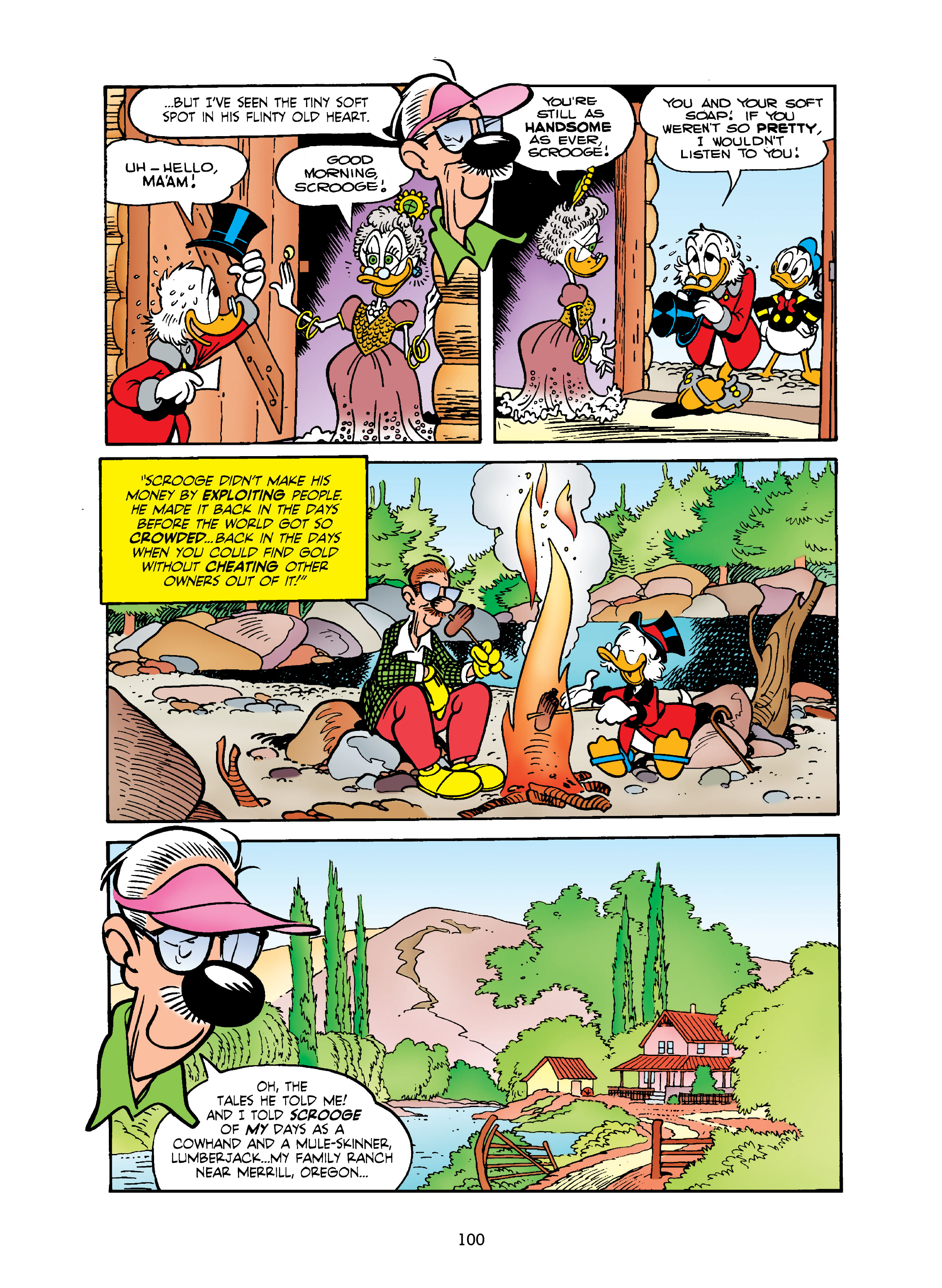 Uncle Scrooge and Donald Duck: Bear Mountain Tales (2022) issue 1 - Page 100