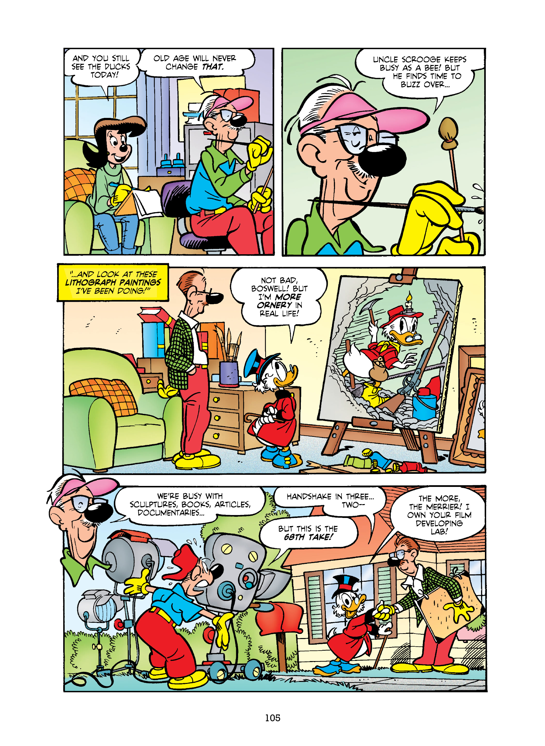 Uncle Scrooge and Donald Duck: Bear Mountain Tales (2022) issue 1 - Page 105