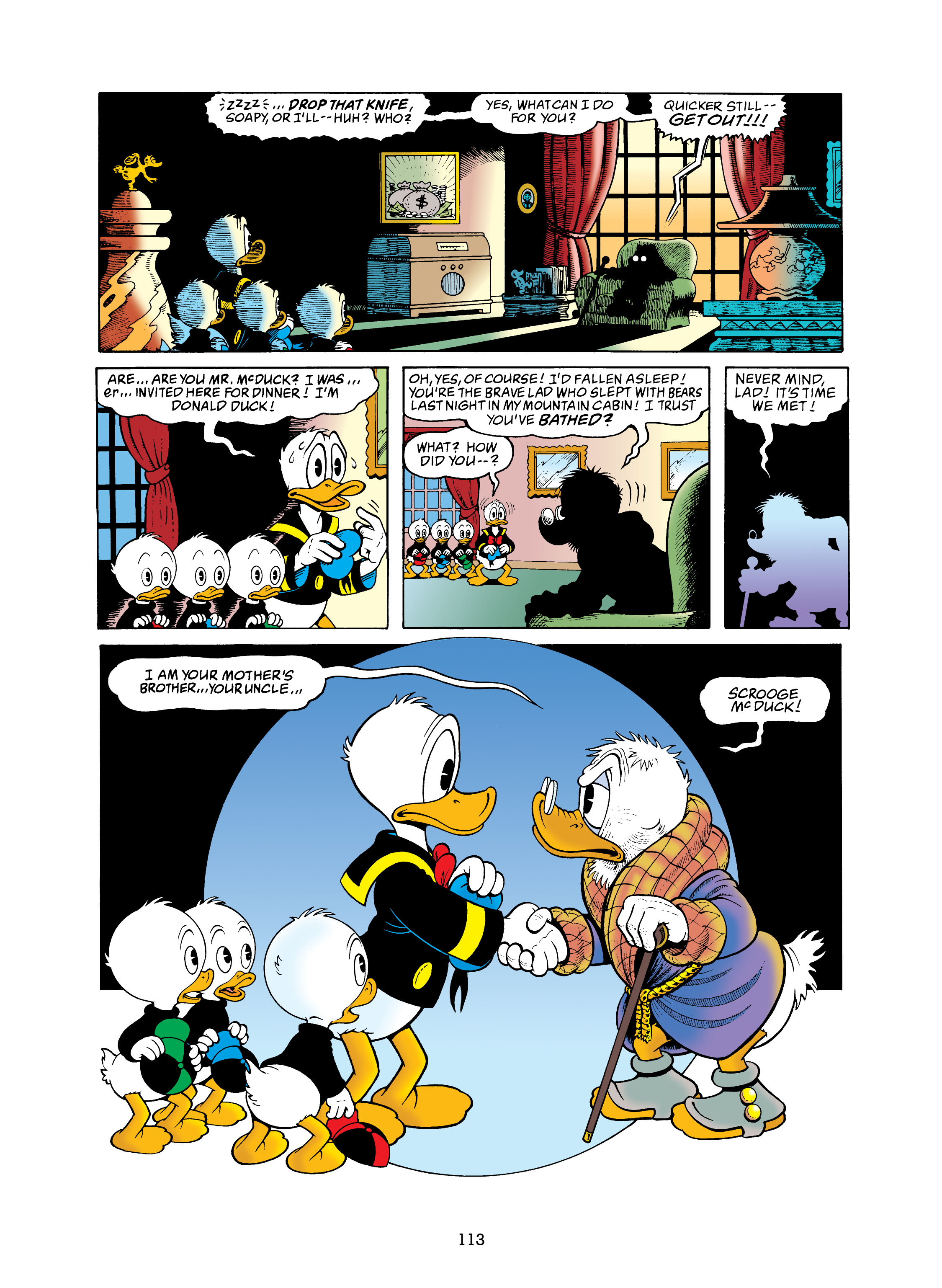 Uncle Scrooge and Donald Duck: Bear Mountain Tales (2022) issue 1 - Page 113