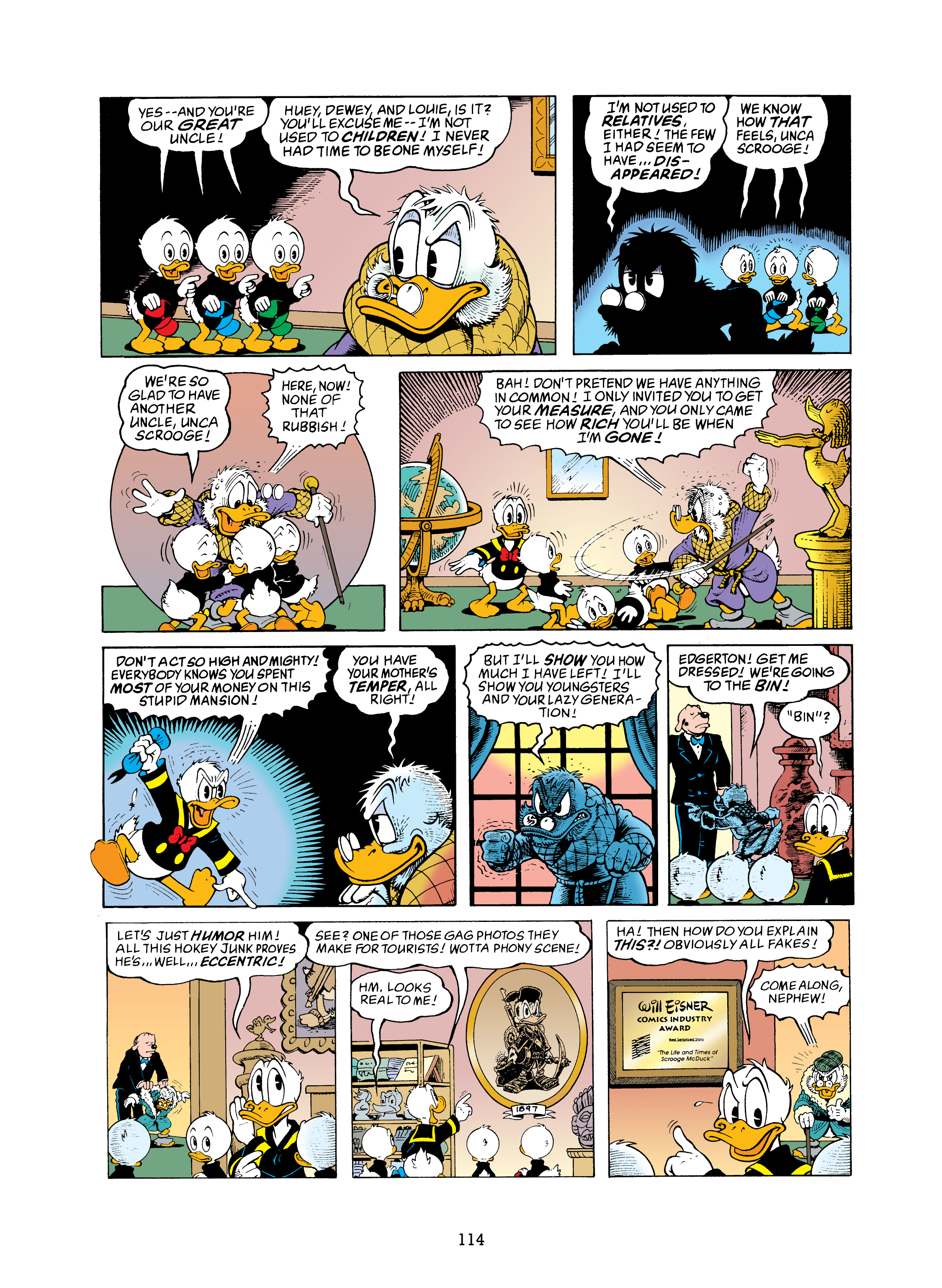 Uncle Scrooge and Donald Duck: Bear Mountain Tales (2022) issue 1 - Page 114