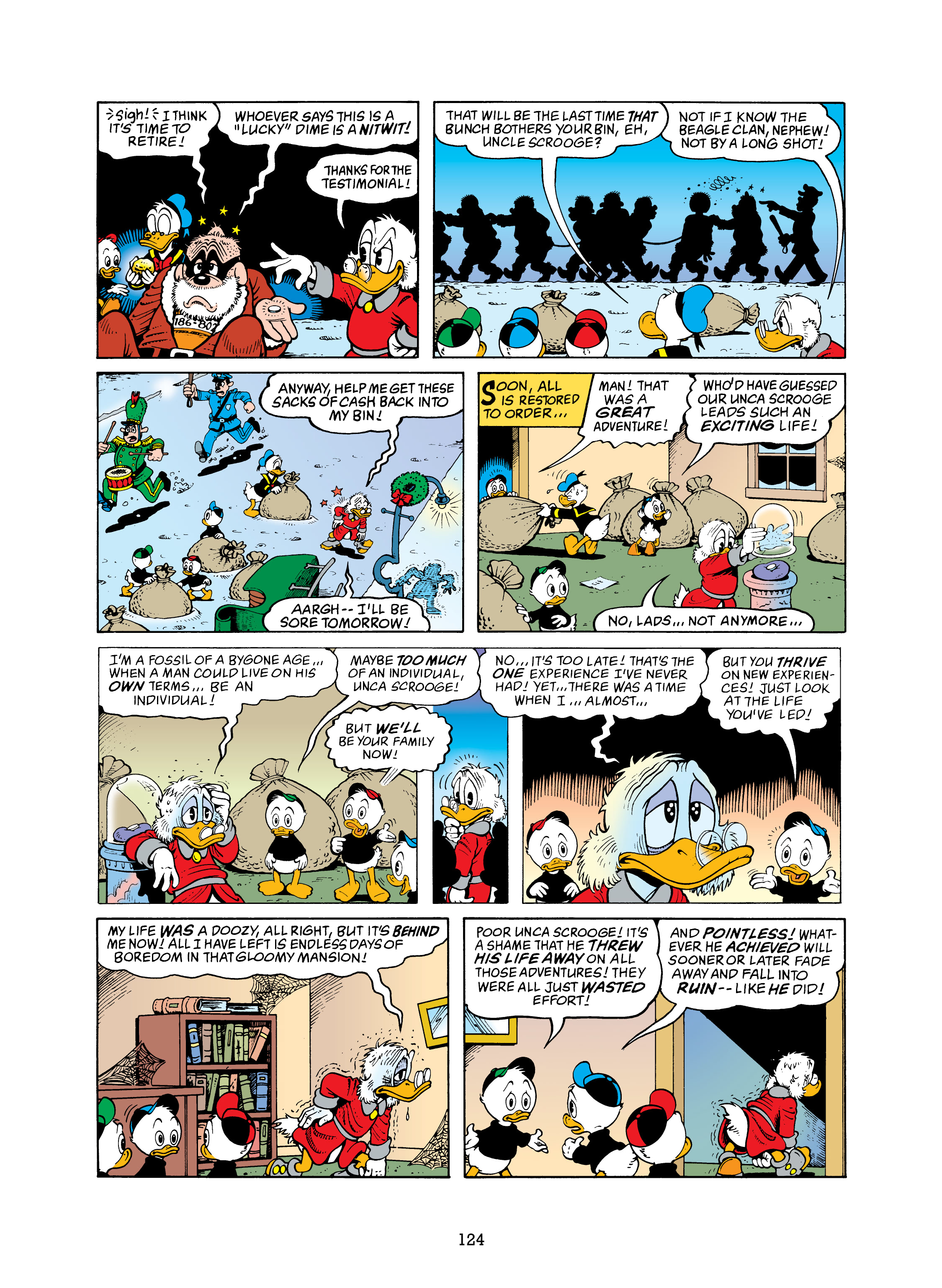 Uncle Scrooge and Donald Duck: Bear Mountain Tales (2022) issue 1 - Page 124